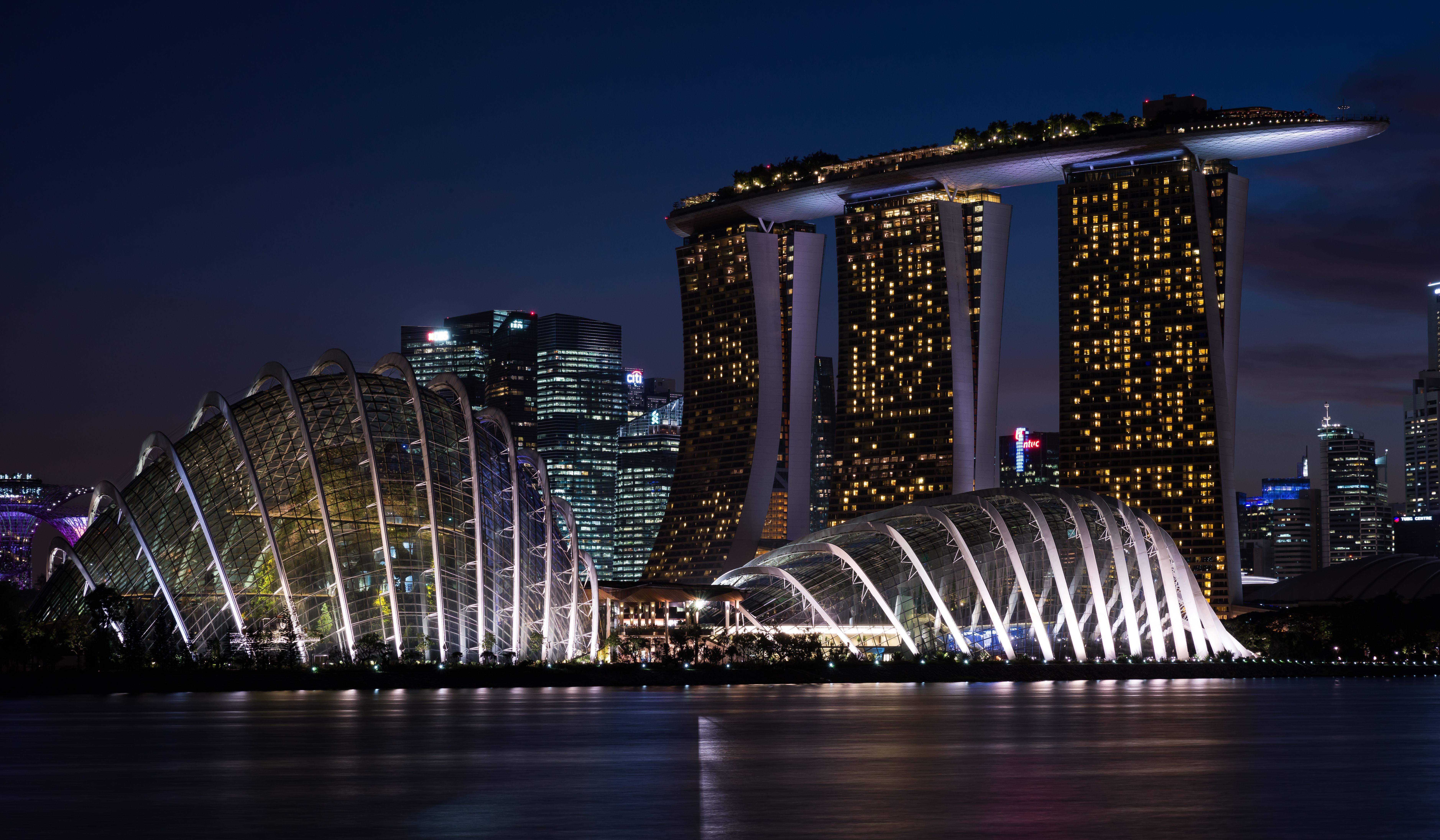 7512x4384 Marina Bay Sands HD Wallpaper and Background Image