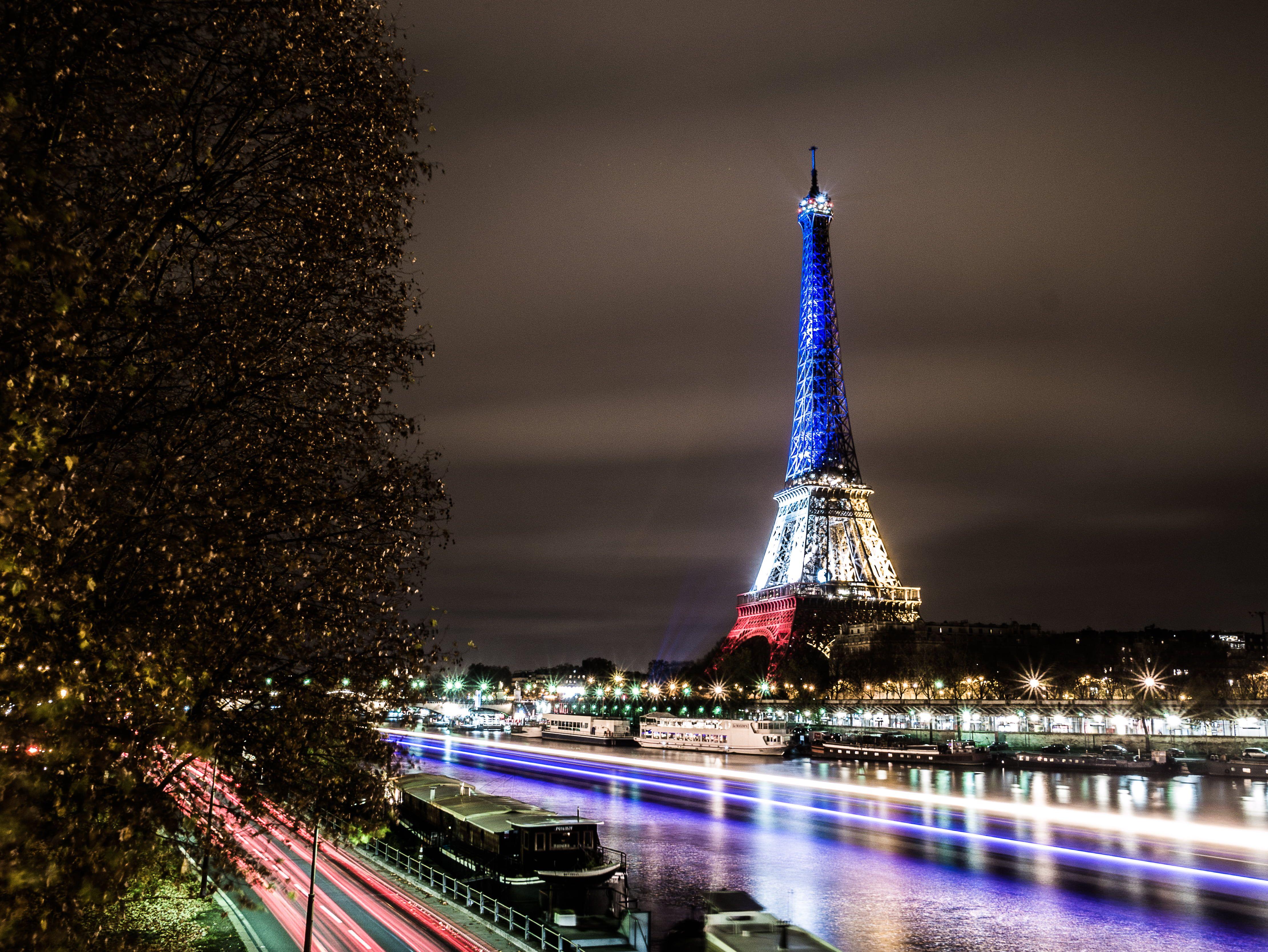 4443x3336 Time Lapse Photography Of Eiffel Tower, Paris, La Tour