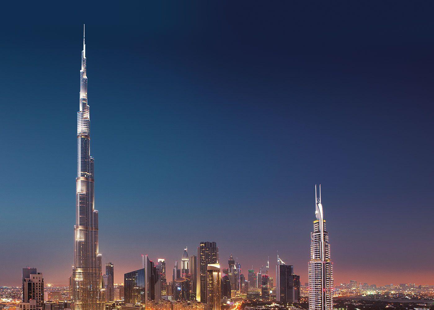 1400x1001 Burj Khalifa Wallpaper in 4K Ultra HD