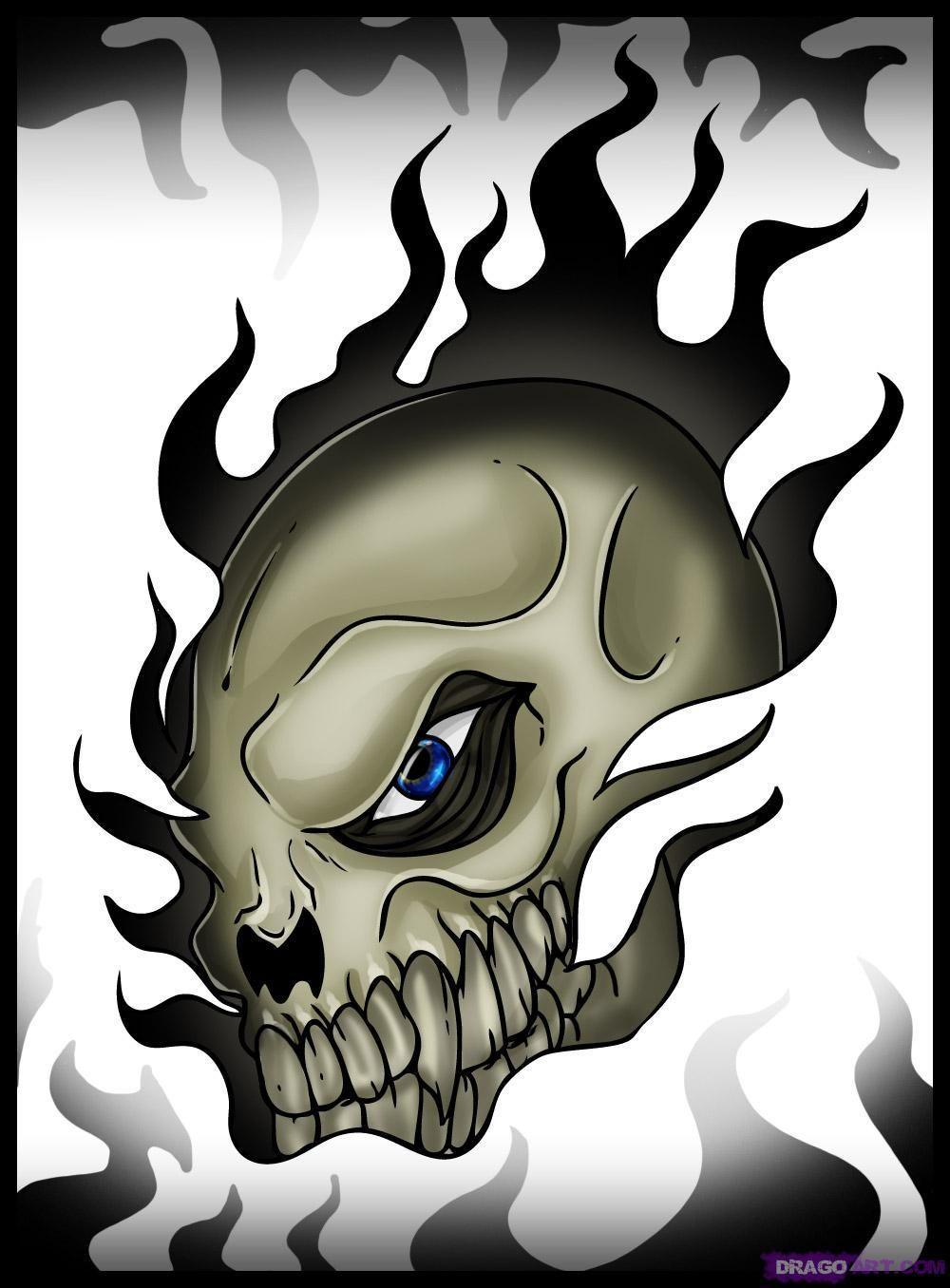 1000x1356 Cool Skull Drawings. Cool Skull, Step by Step, Skulls, Pop