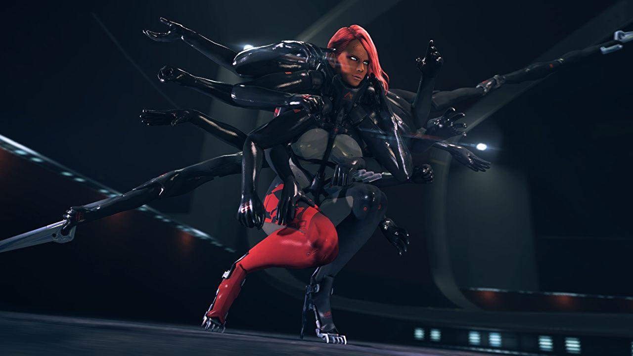 1280x720 Desktop Wallpaper Robot cyborgs .