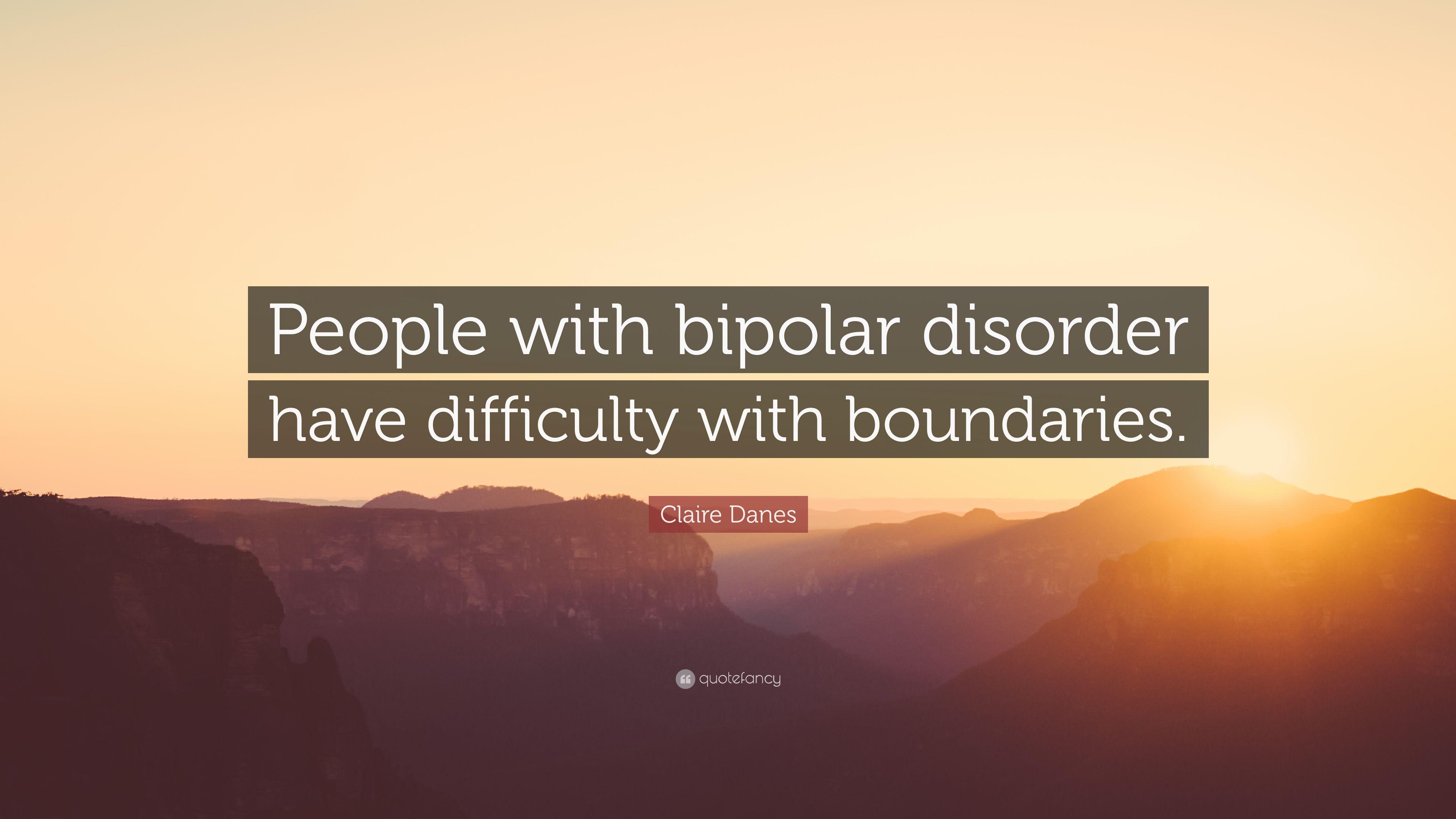 3840x2160 Claire Danes Quote: “People with bipolar disorder have