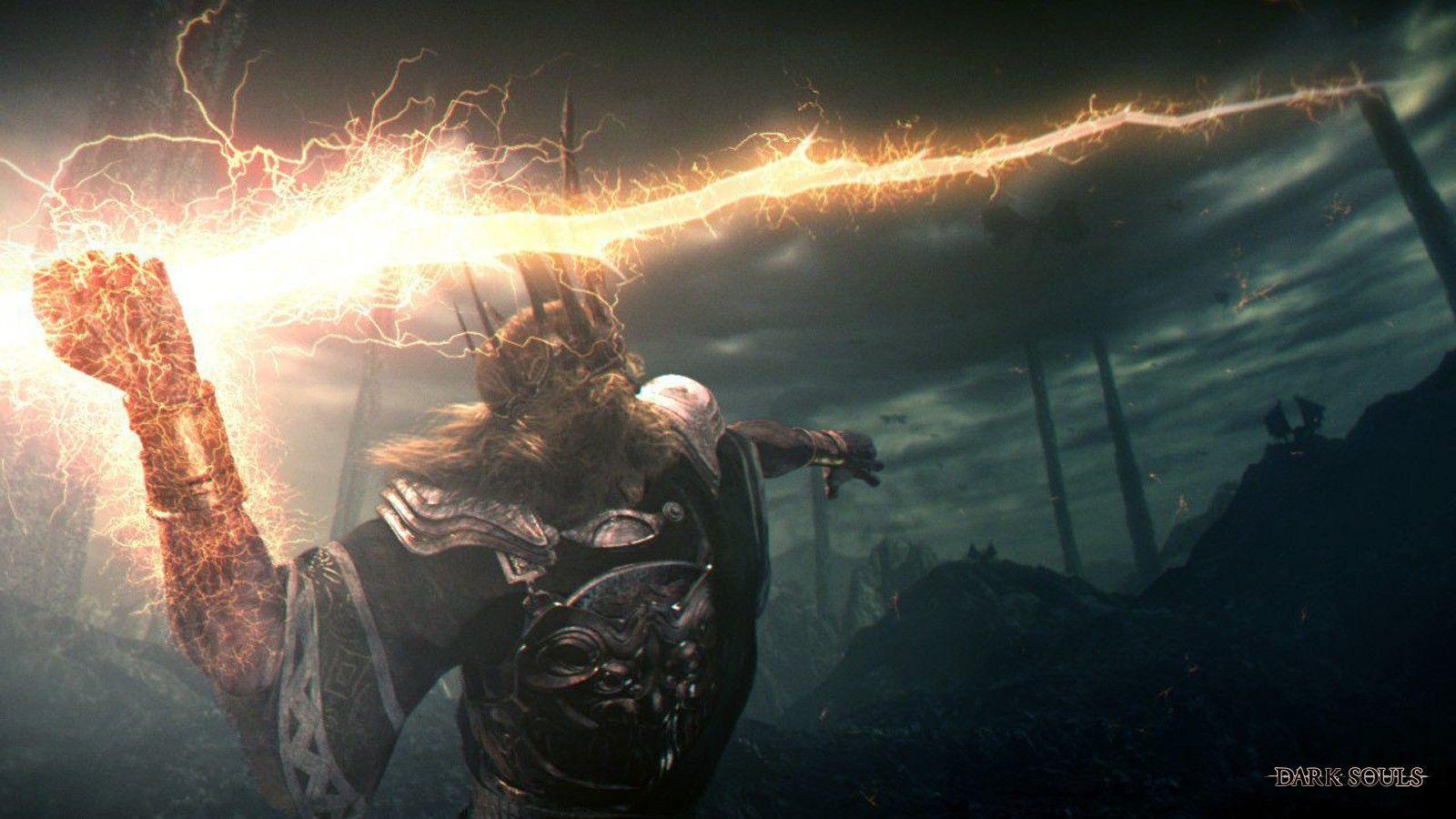 1600x900 Dark Souls Lightning Bolt wallpaper wallpaper and image