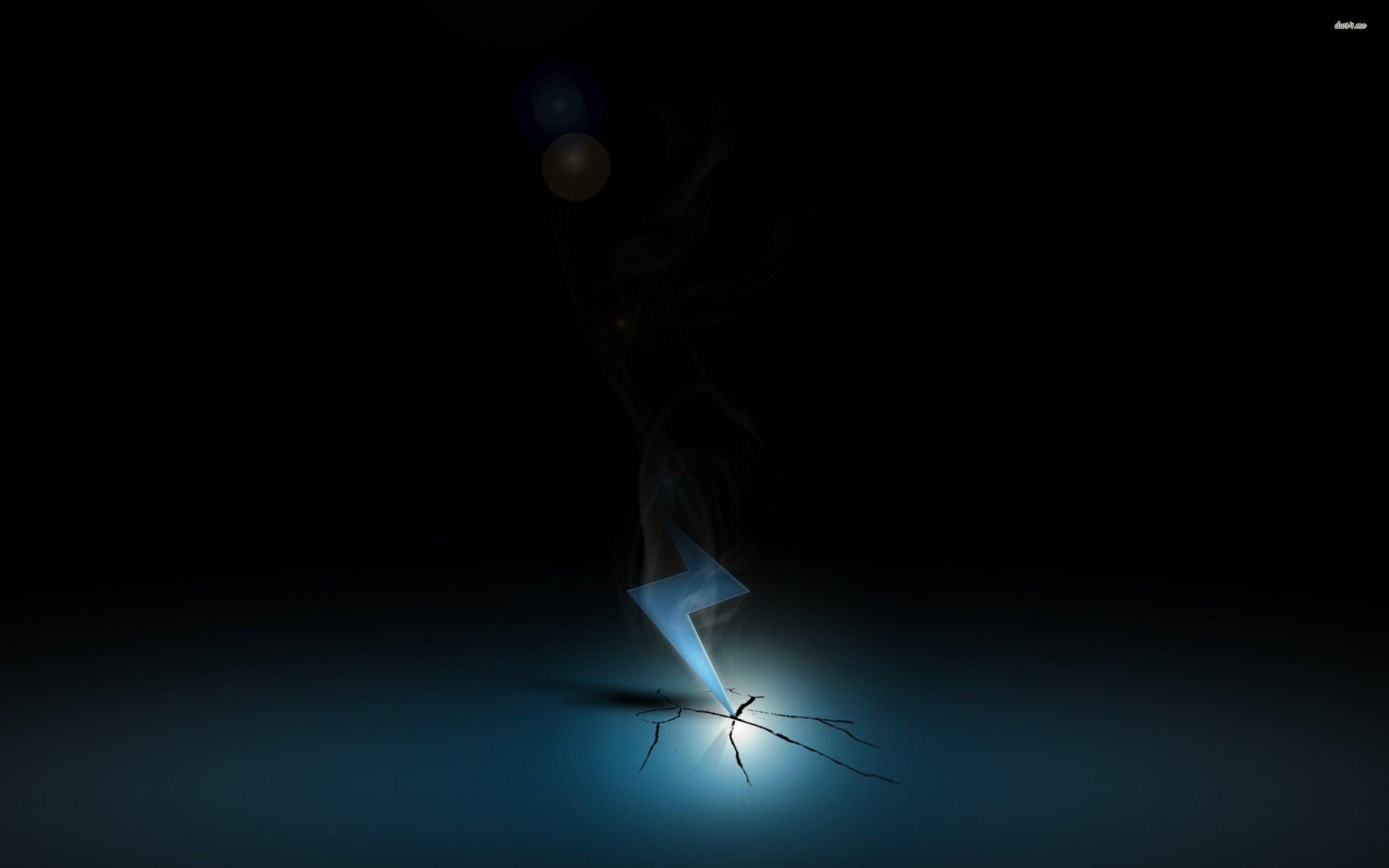 2880x1800 Smoking Lightning Bolt