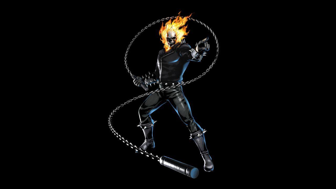1280x720 Wallpaper Ghost Rider, Marvel Comics, 4K, 8K, Movies