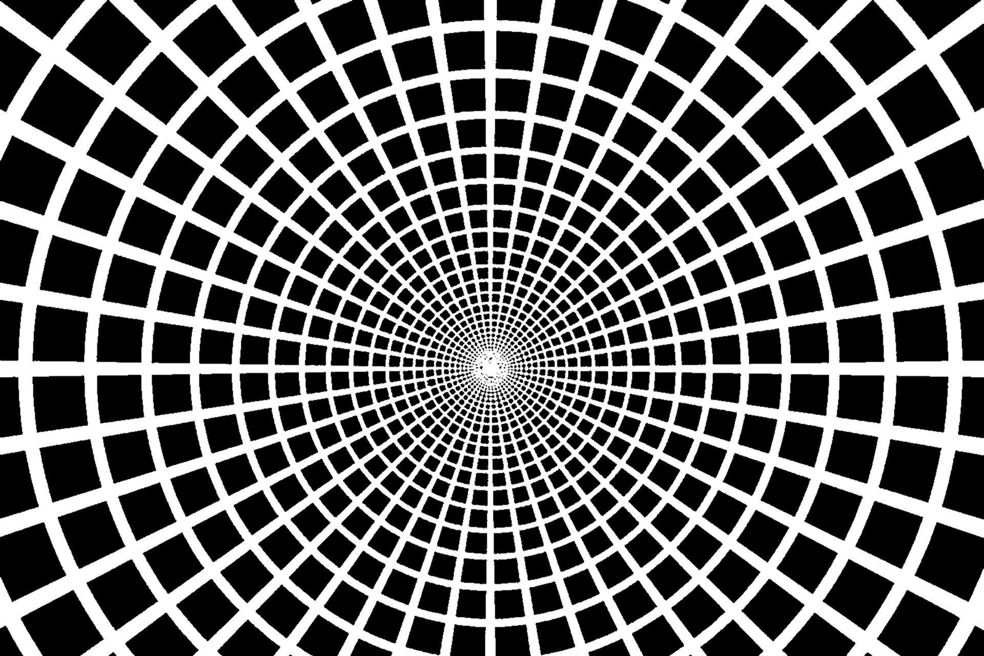 1920x1280 Optical Illusion Black And White 3D Wallpaper