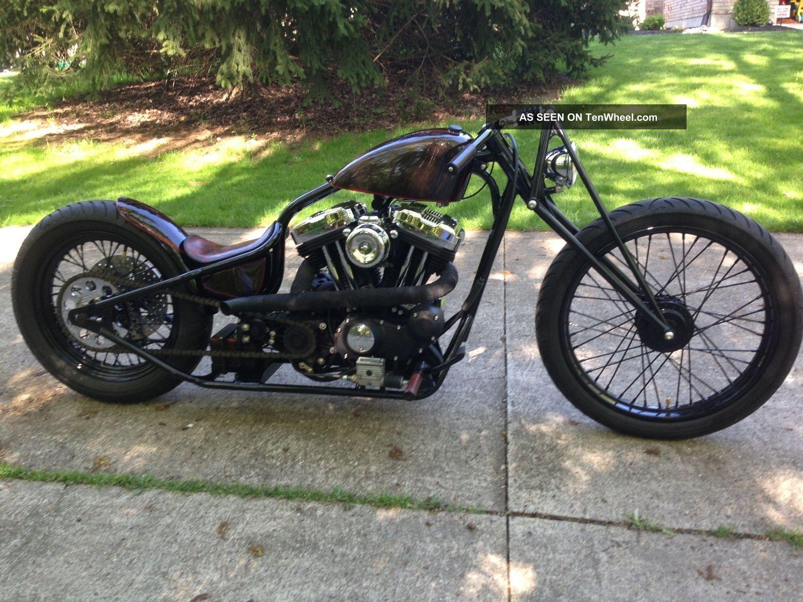 1600x1200 Custom Bobber: 2012 Daytona Winner Board Track / Salt Flat Harley