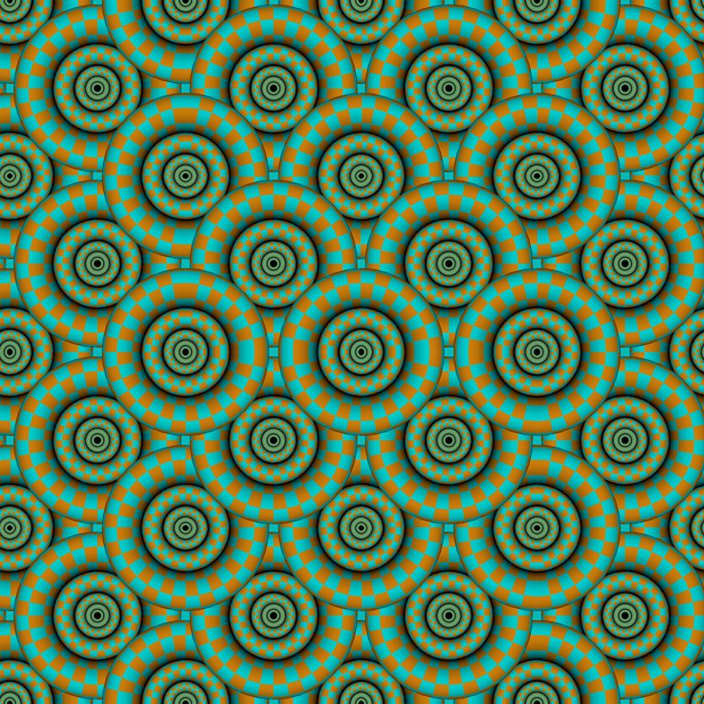 1024x1024 3D Optical Illusion Wallpaper