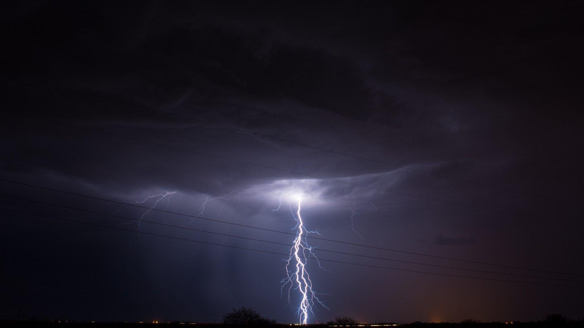 1920x1080 Forces of Nature: Bolt Nature Lightning Weather Storms Clouds