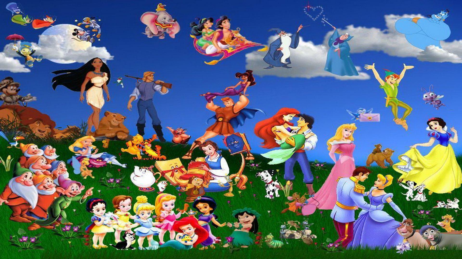 Disney Cartoon Wallpapers - Top Free Disney Cartoon Backgrounds -  WallpaperAccess