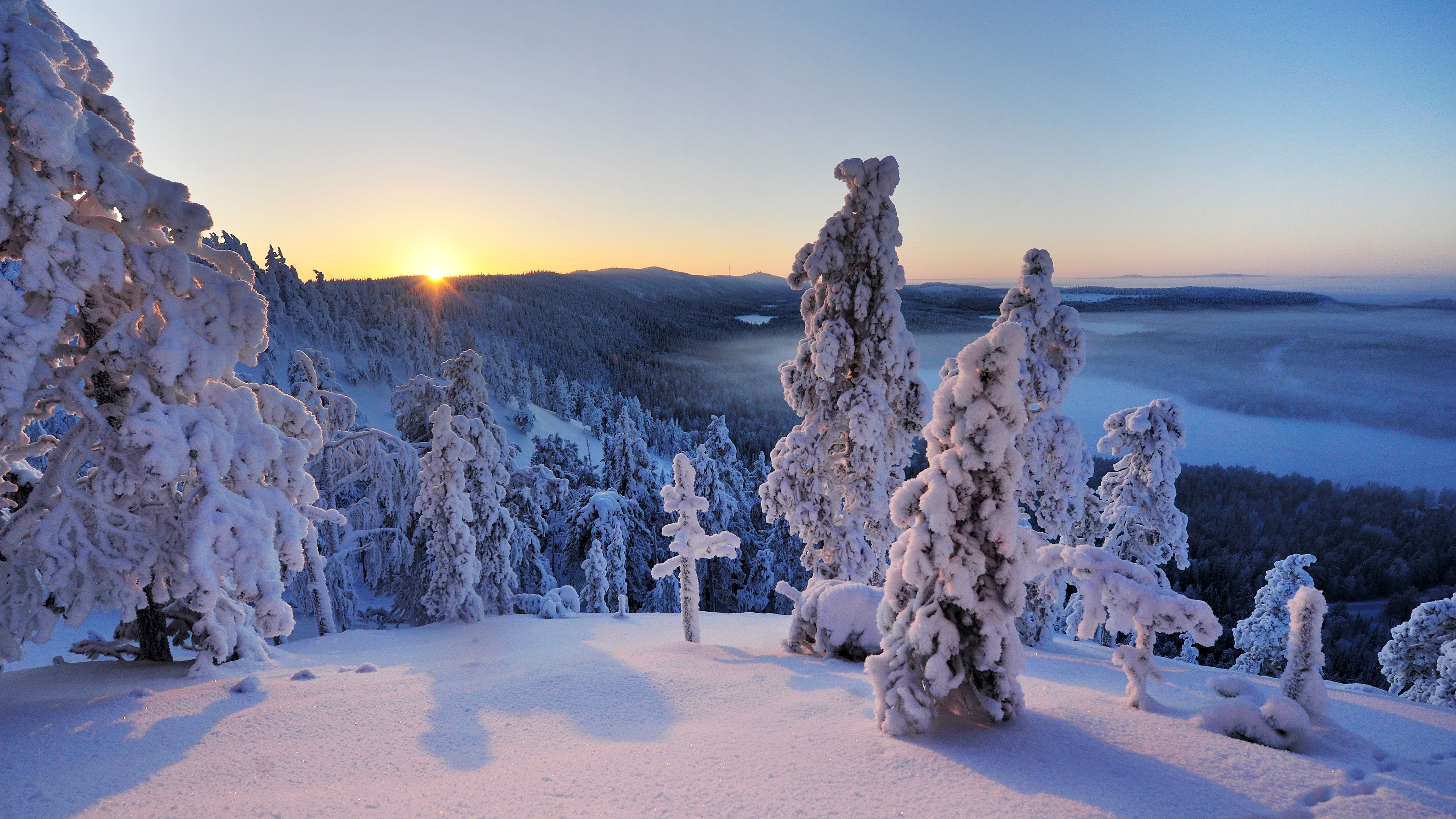 3840x2160 Konttainen fell Wallpaper 4K, Finland