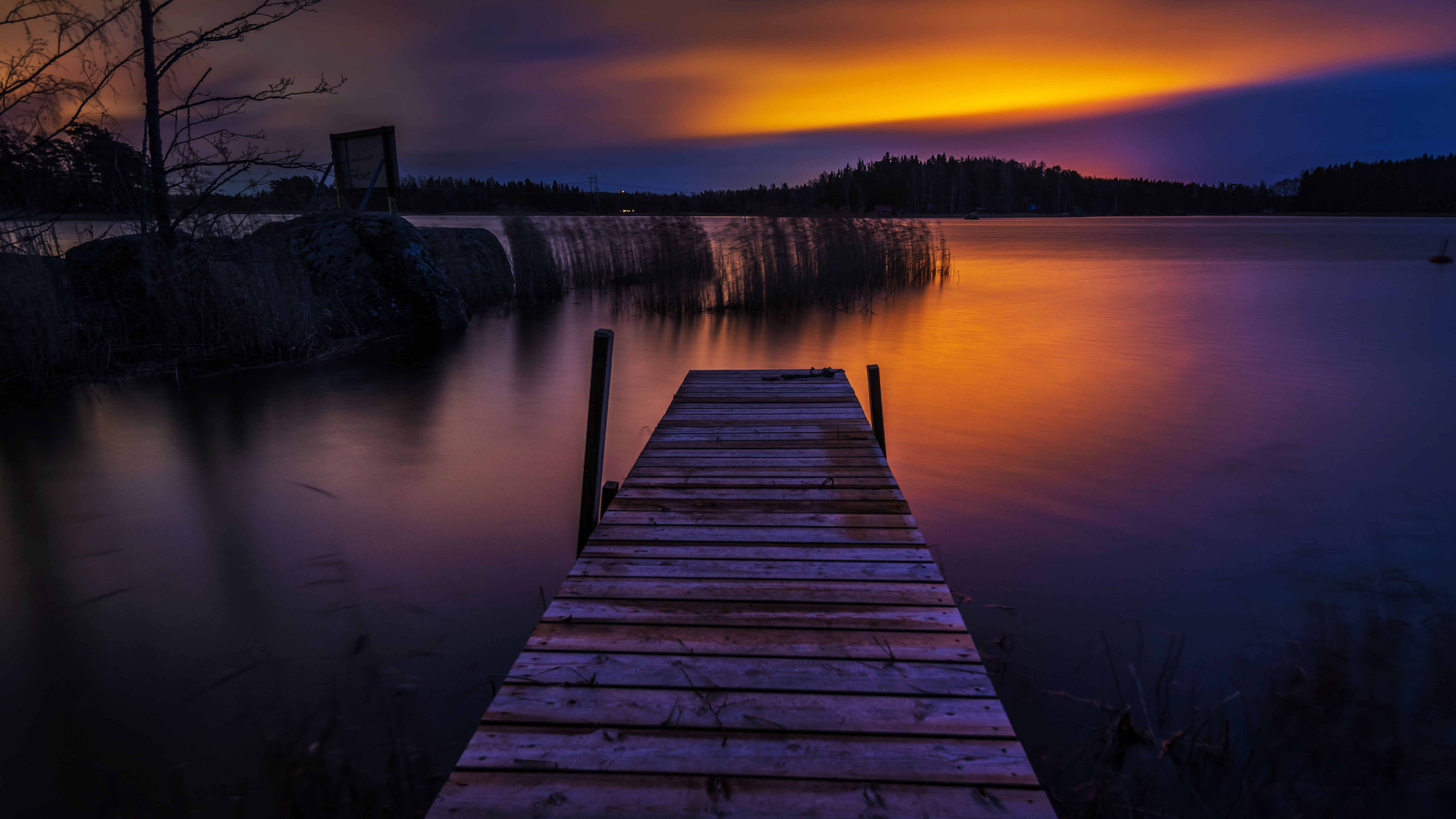 5970x3358 Pier 4k Ultra HD Wallpaper