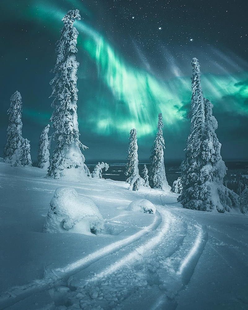 800x999 HD finland aurora wallpaper