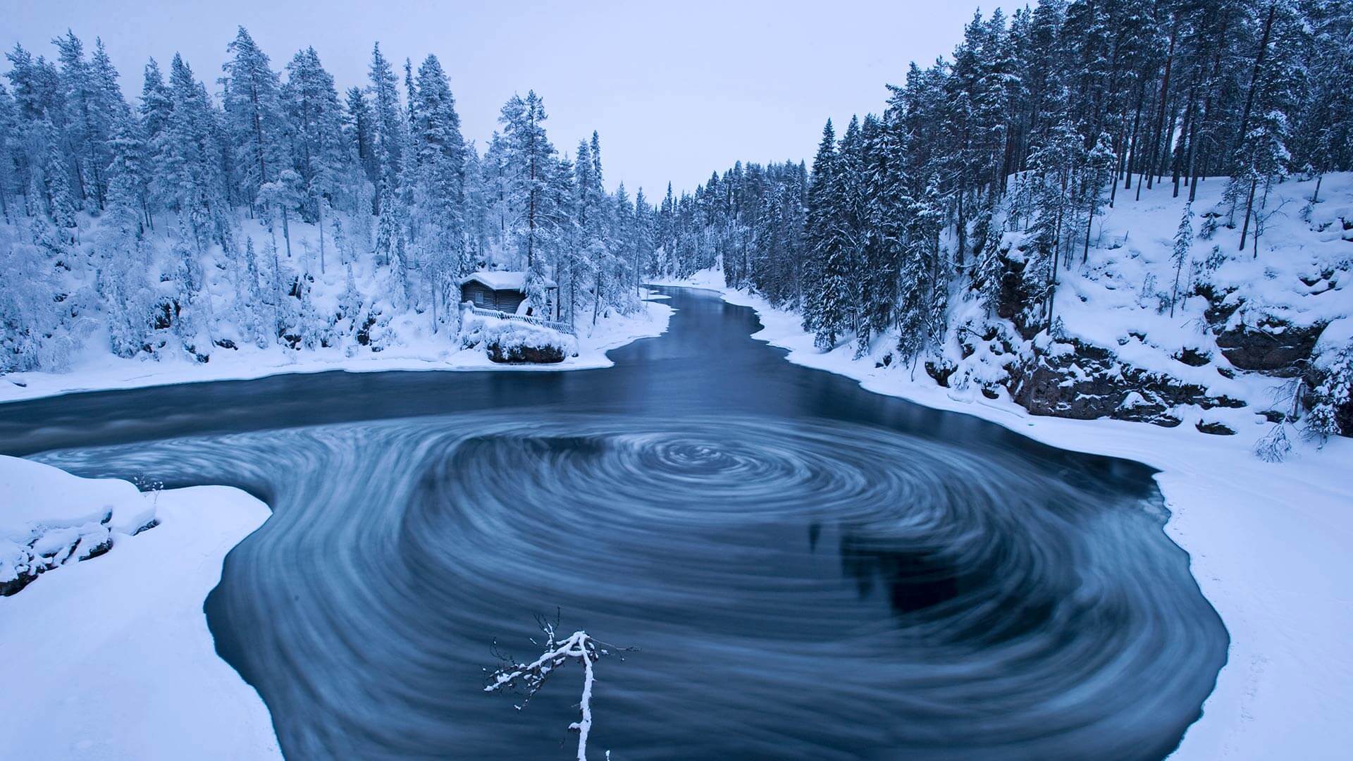 1920x1080 Finland Winter Wallpaper