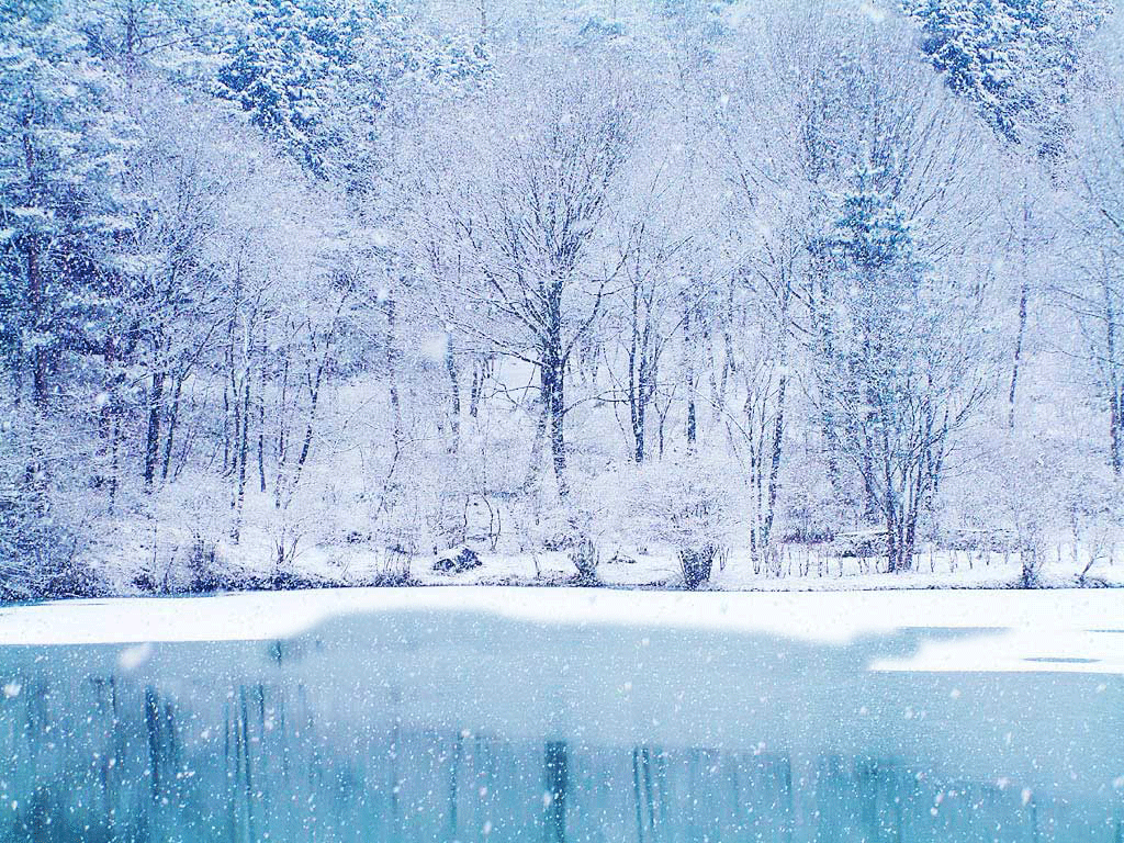 1024x768 Winter Background wallpaperx768