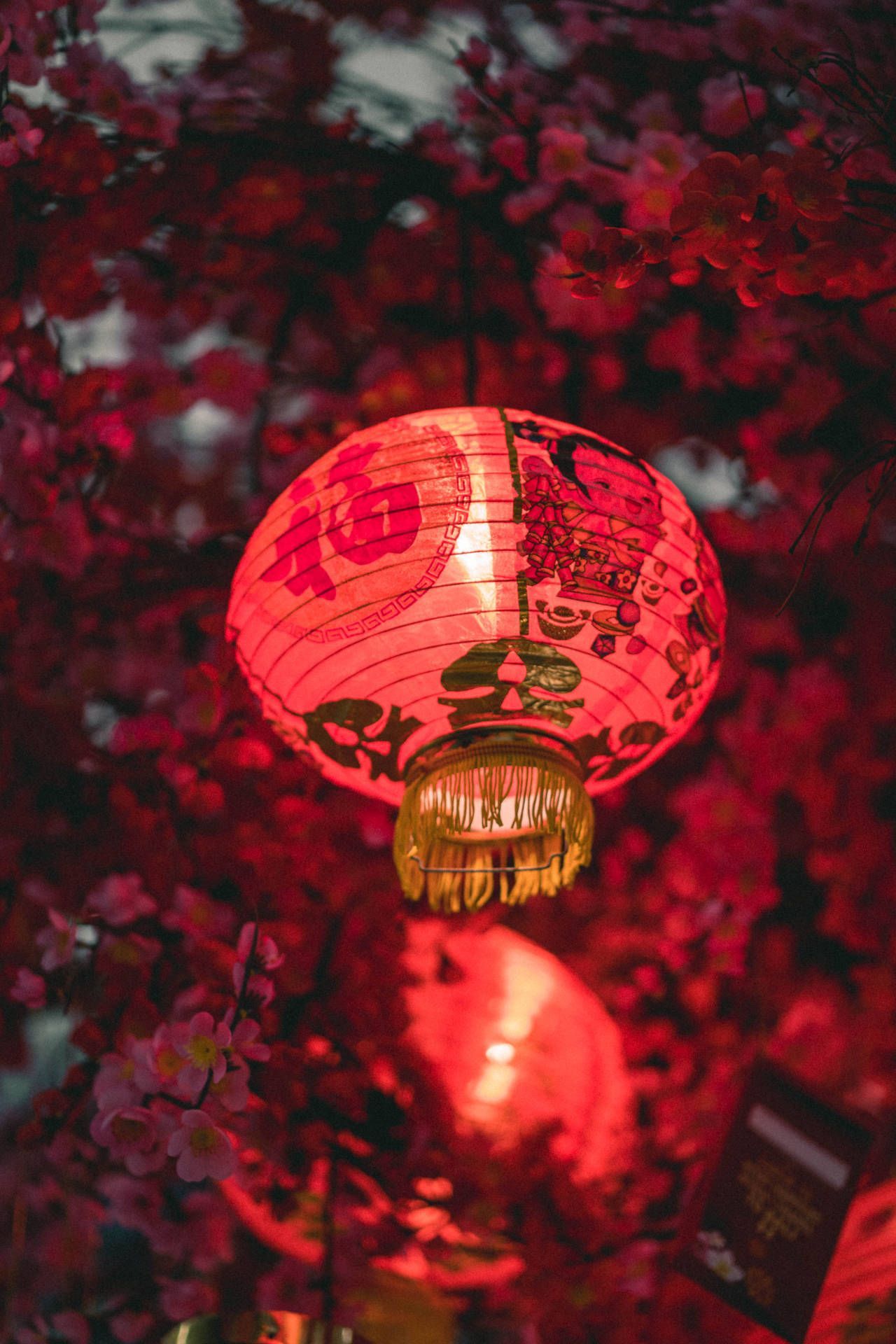 1280x1920 Chinese New Year Lantern Decoration