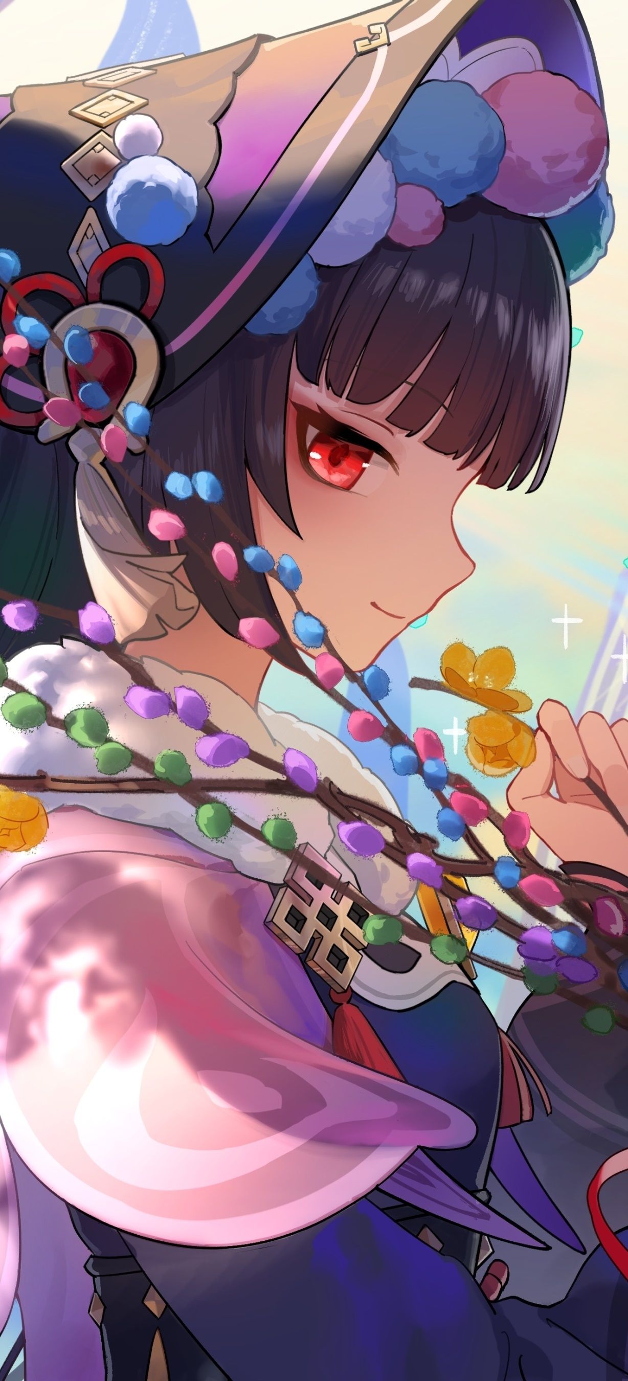 1228x2700 Video Game Genshin Impact, Yun Jin
