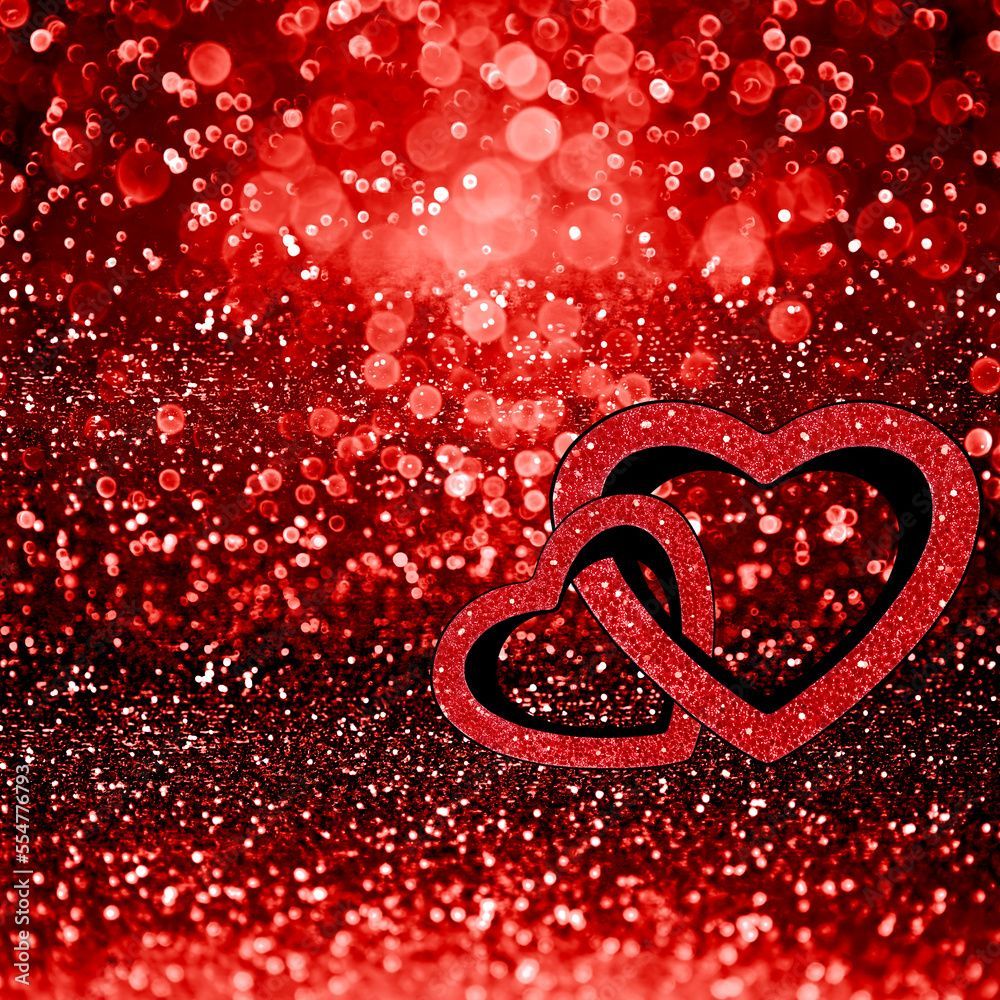 1000x1000 Red Valentine's Day heart love wedding