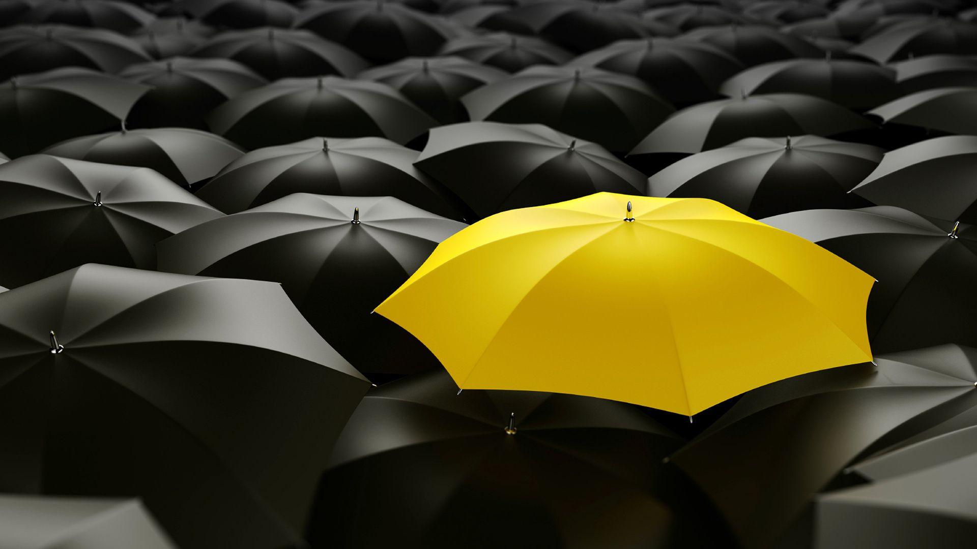 Yellow Umbrella Wallpapers - Top Free Yellow Umbrella Backgrounds -  WallpaperAccess