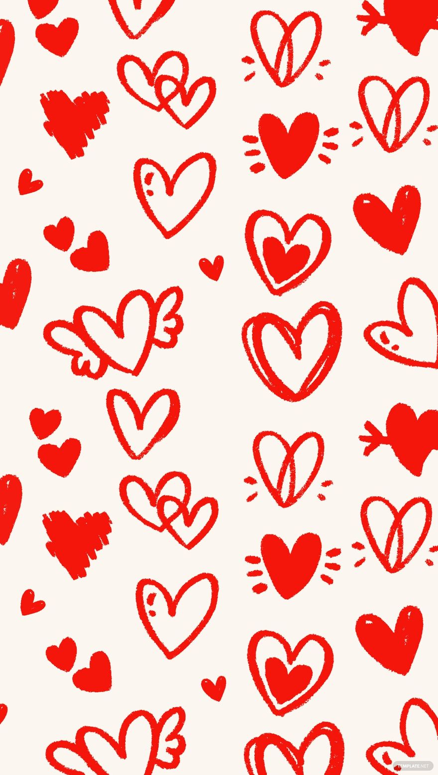 880x1556 Red Wedding Background in Illustrator