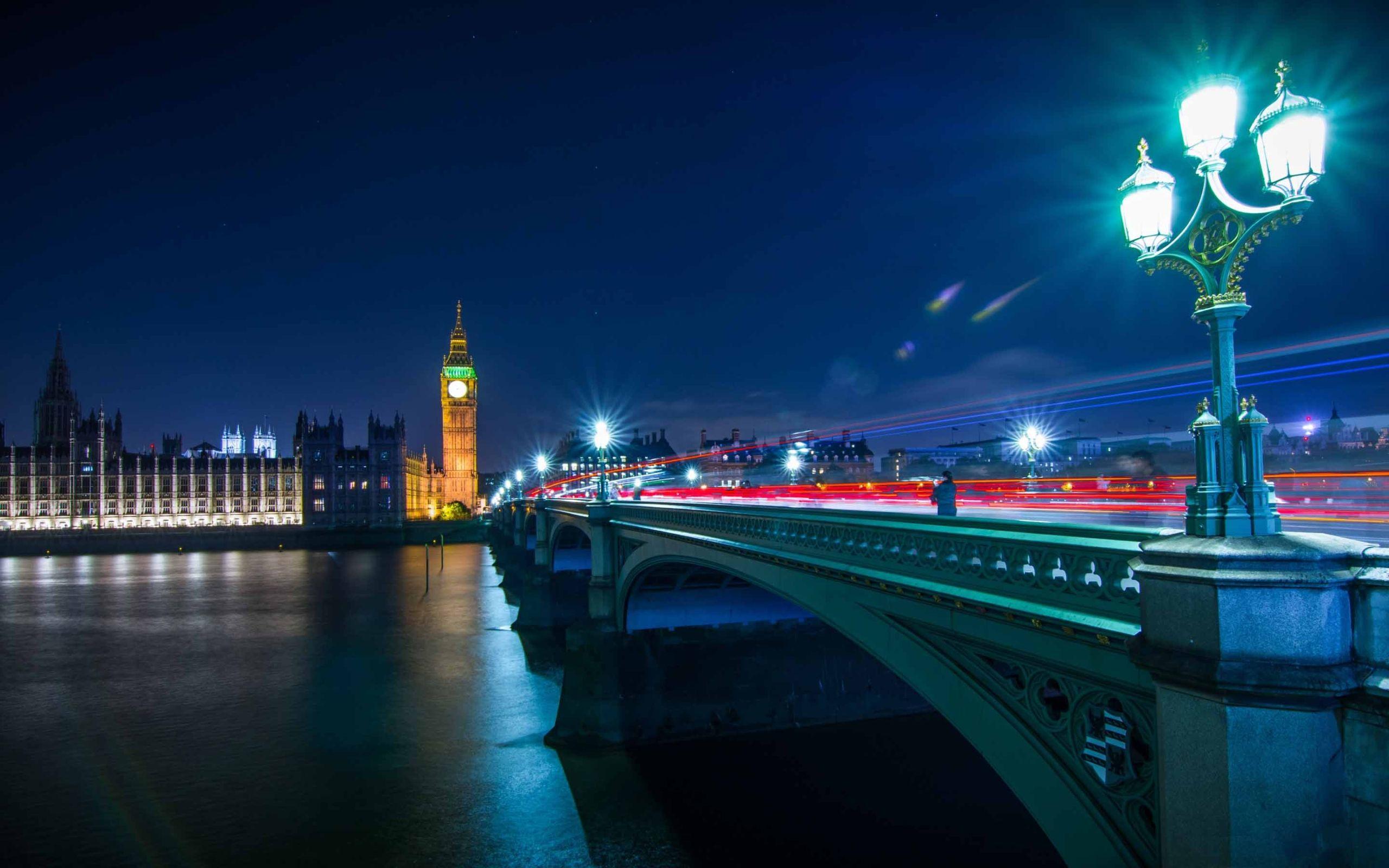 2560x1600 London Night Mac Wallpaper Download