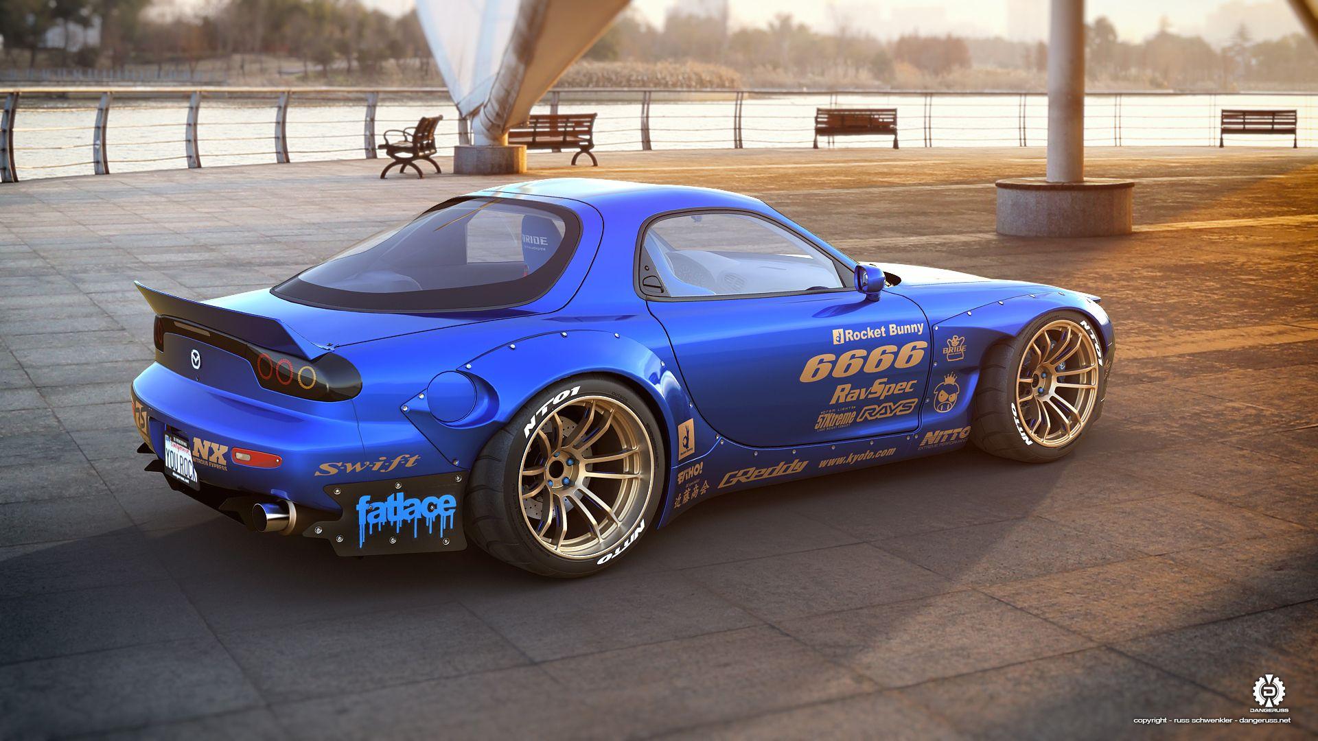 1920x1080 Rocket bunny wallpaper