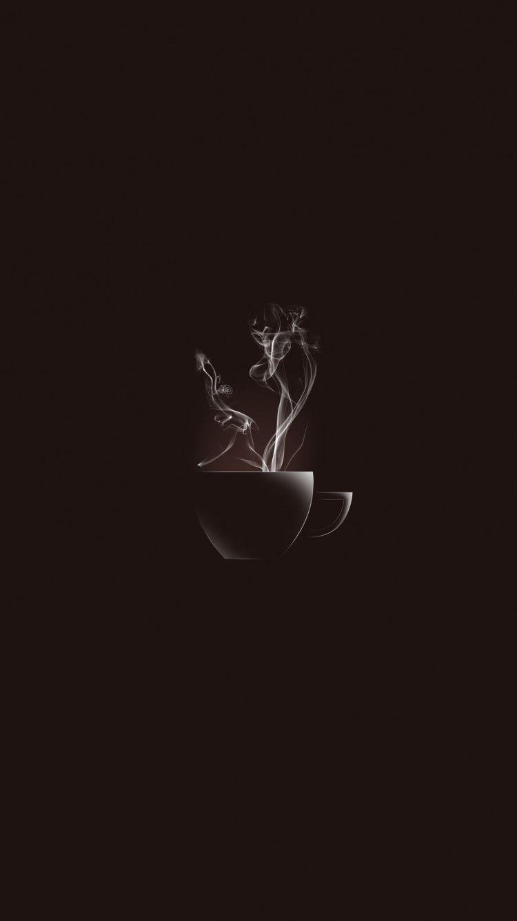 750x1334 Download smoke, hot, coffee cup, minimal 750x1334 wallpaper, iphone iphone 750x1334 HD image, background, 15367