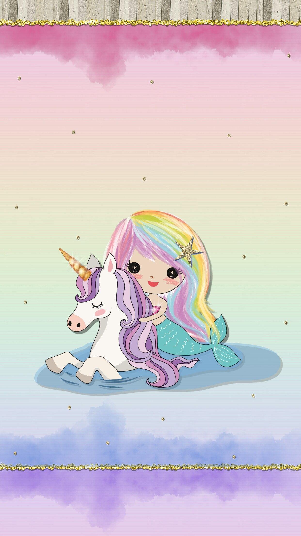 Unicorn And Mermaid Wallpapers Top Free Unicorn And Mermaid Backgrounds WallpaperAccess