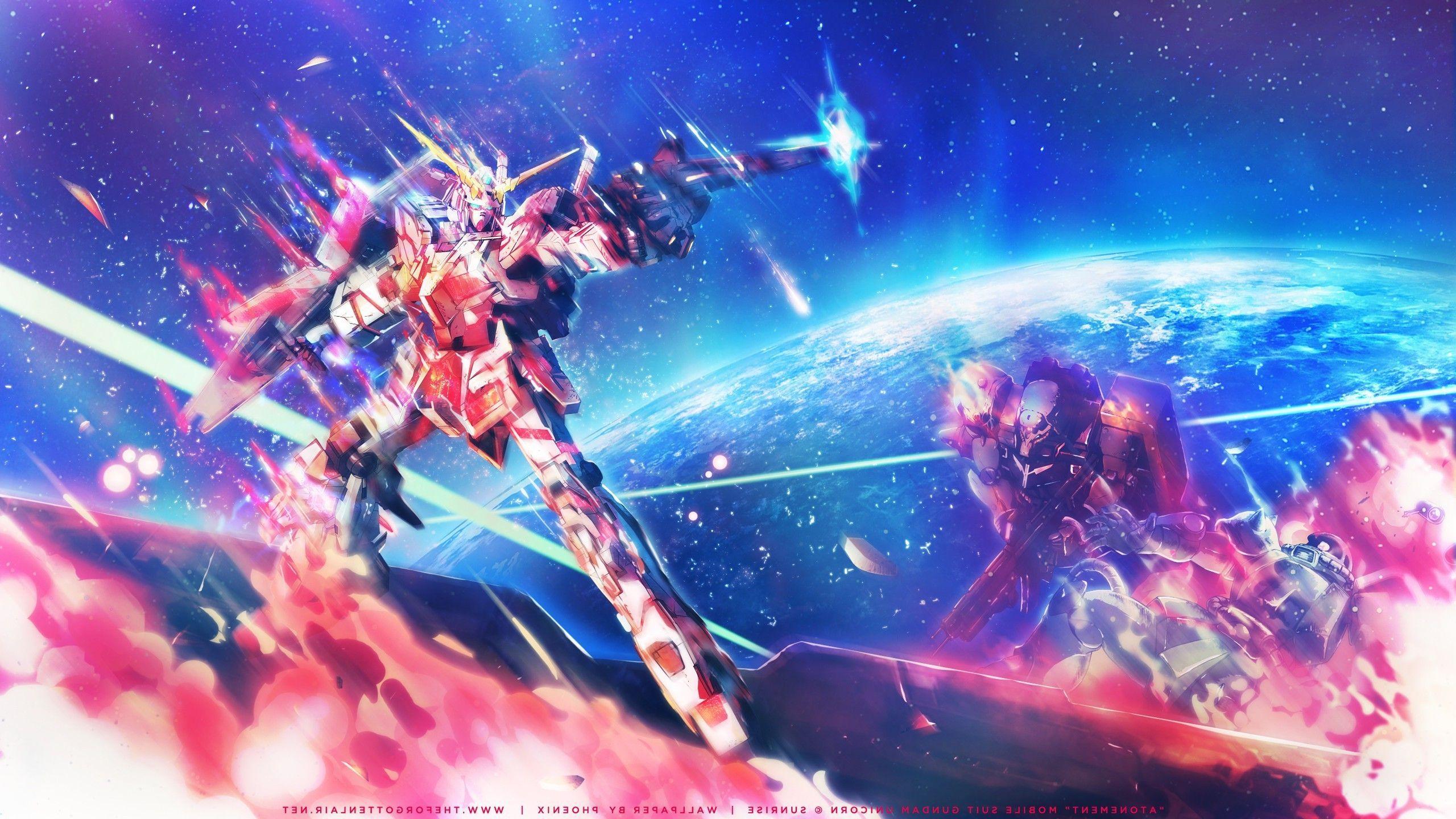2560x1440 Nền máy tính Gundam Unicorn.  God Gundam hình nền, Gundam Unicorn hình nền và Gundam hình nền