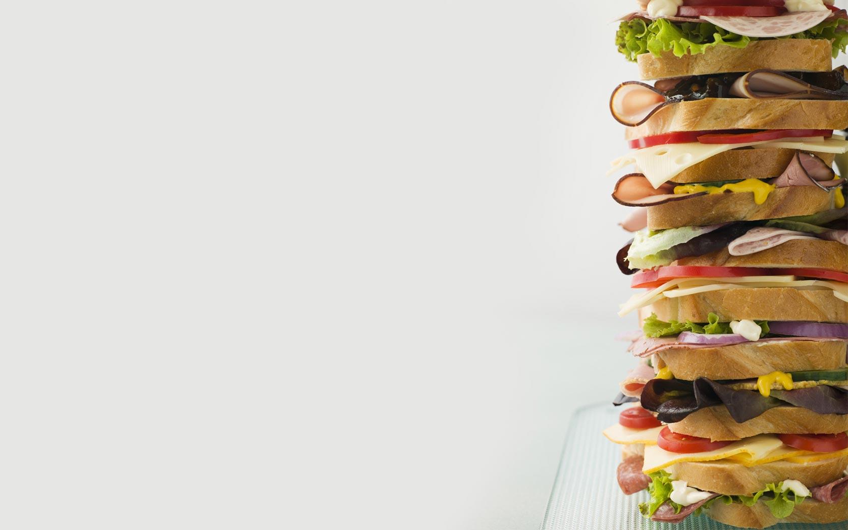 1680x1050 Very Tall Sandwich Wallpaperx1050