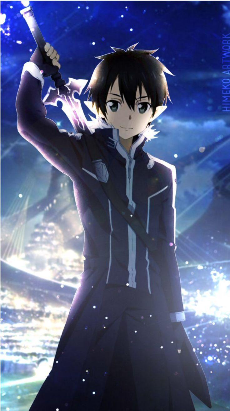 736x1312 Kirito Sword Art Online Anime Mobile Wallpaper Source