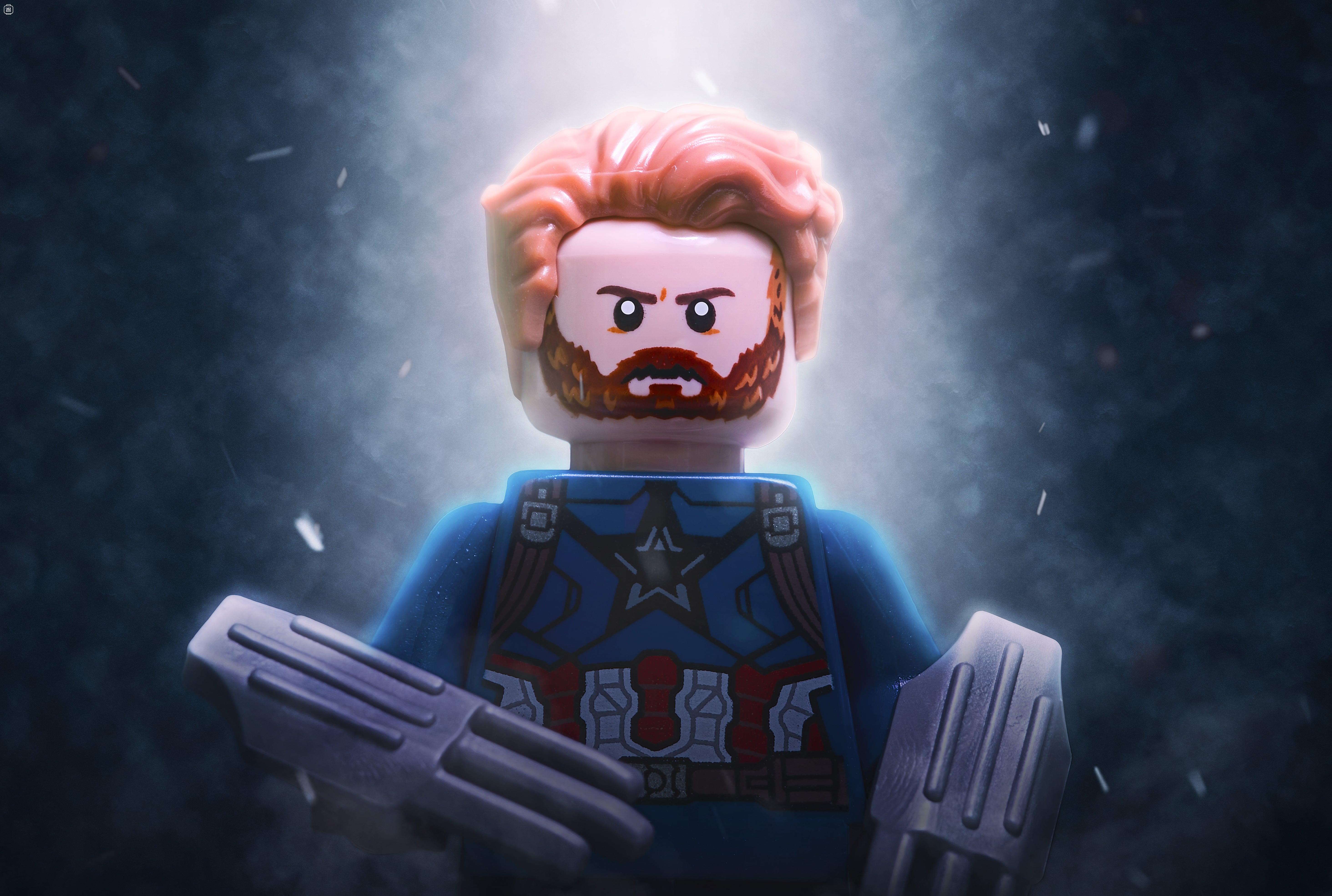 5855x3939 Captain America Hot Toy Avengers Infinity War