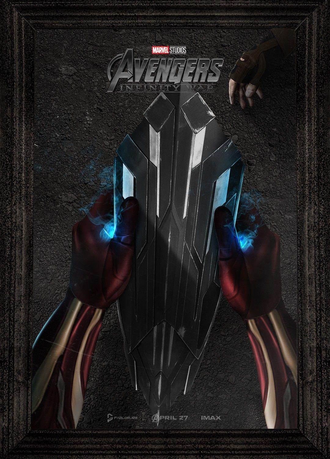 1080x1499 Avengers Infinity War Iron Man Captain America Kinetic