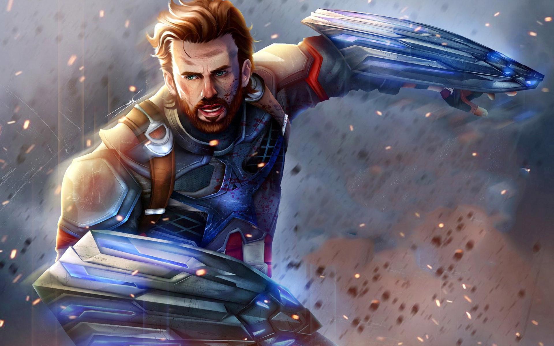 1920x1200 Captain America Infinity War HD Wallpaper For Pc