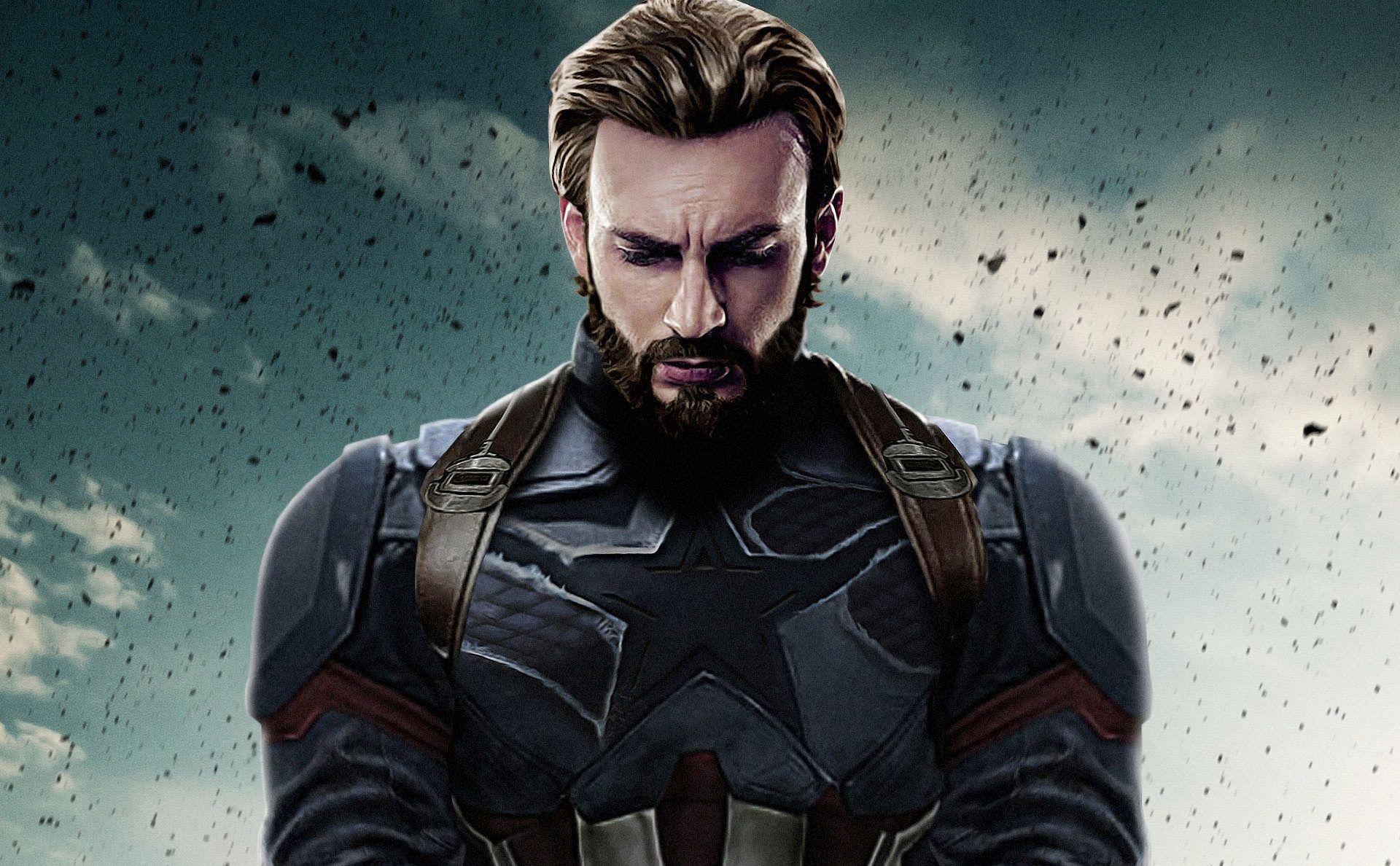 Drawing Captain America from Avengers Infinity War  Steemit