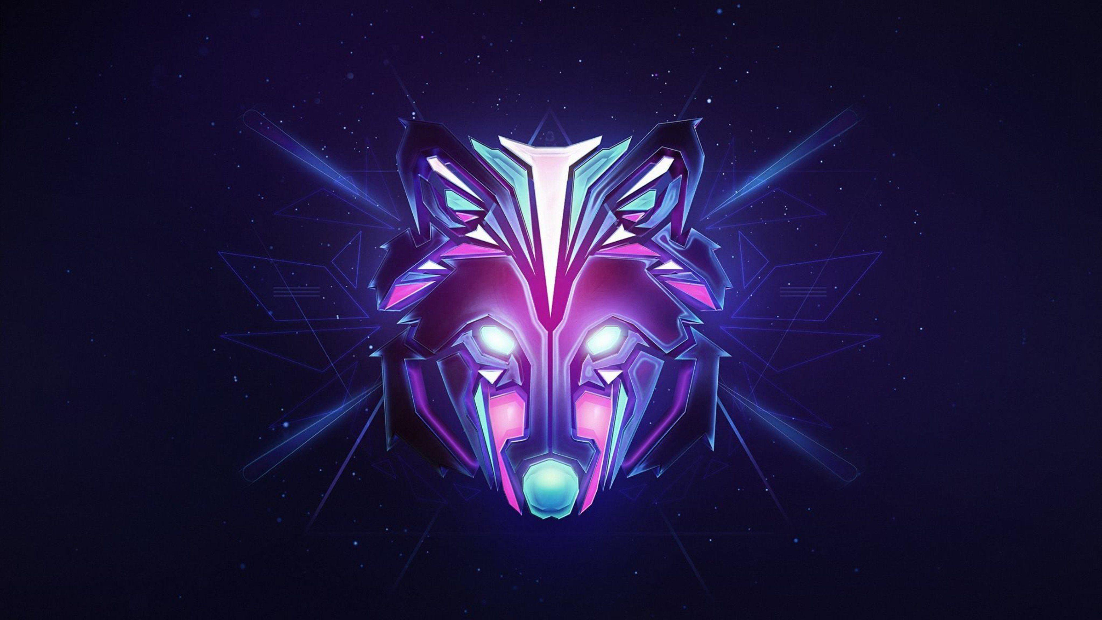 3840x2160 Minimalist Wallpaper 1920x1080 Wolf