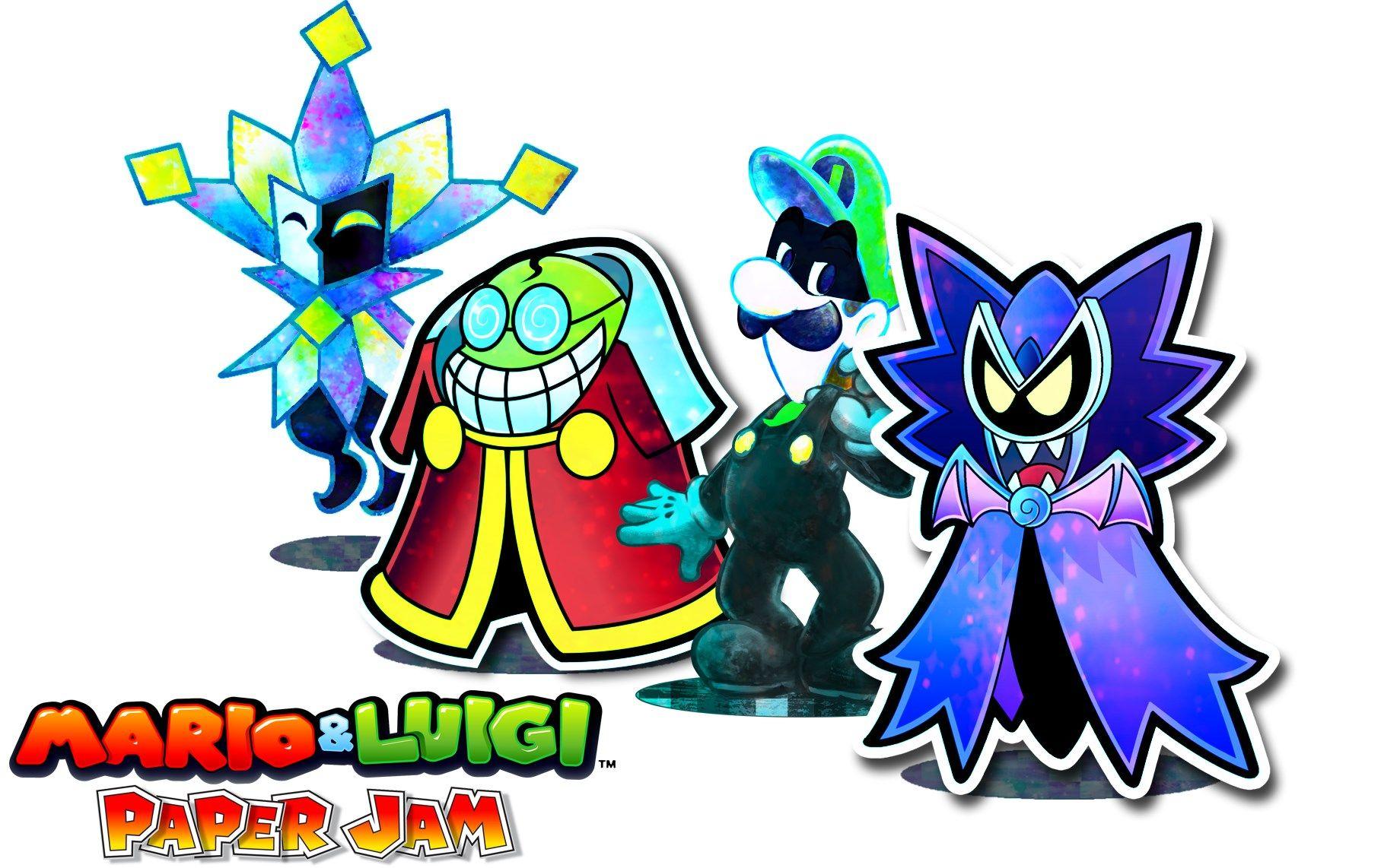 1840x1142 mario and luigi paper jam. Video Game.