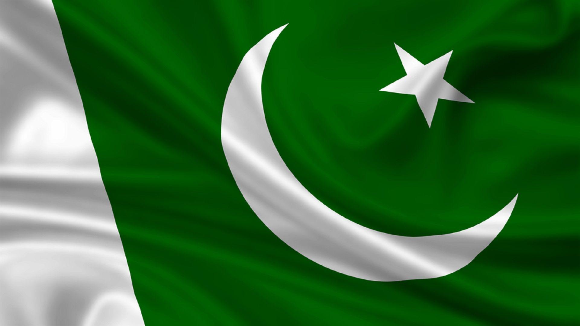 Download Pakistan Flag Vibrant Green Wallpaper  Wallpaperscom