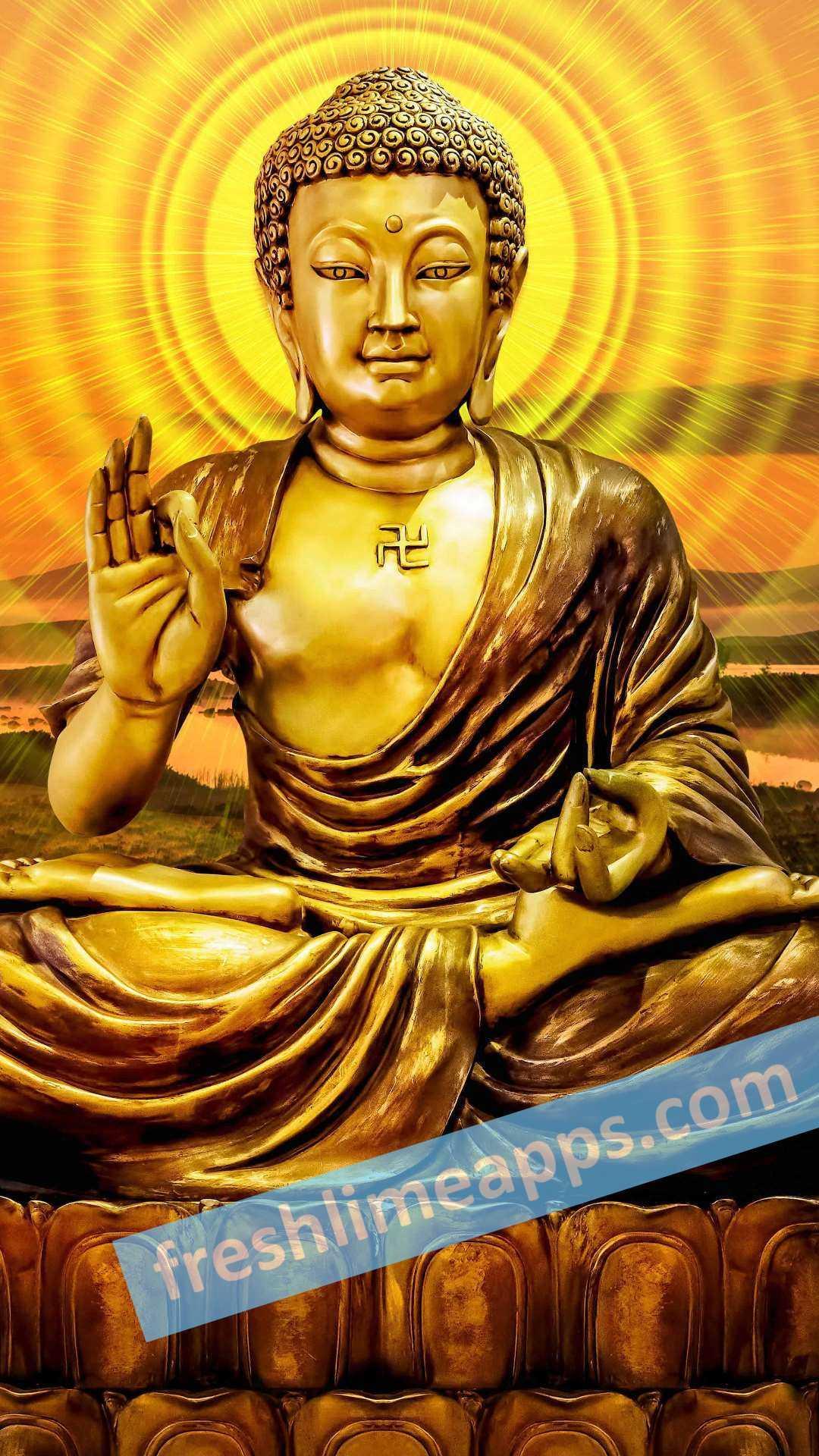 1080x1920 Gautam Buddha HD Wallpaper for Android