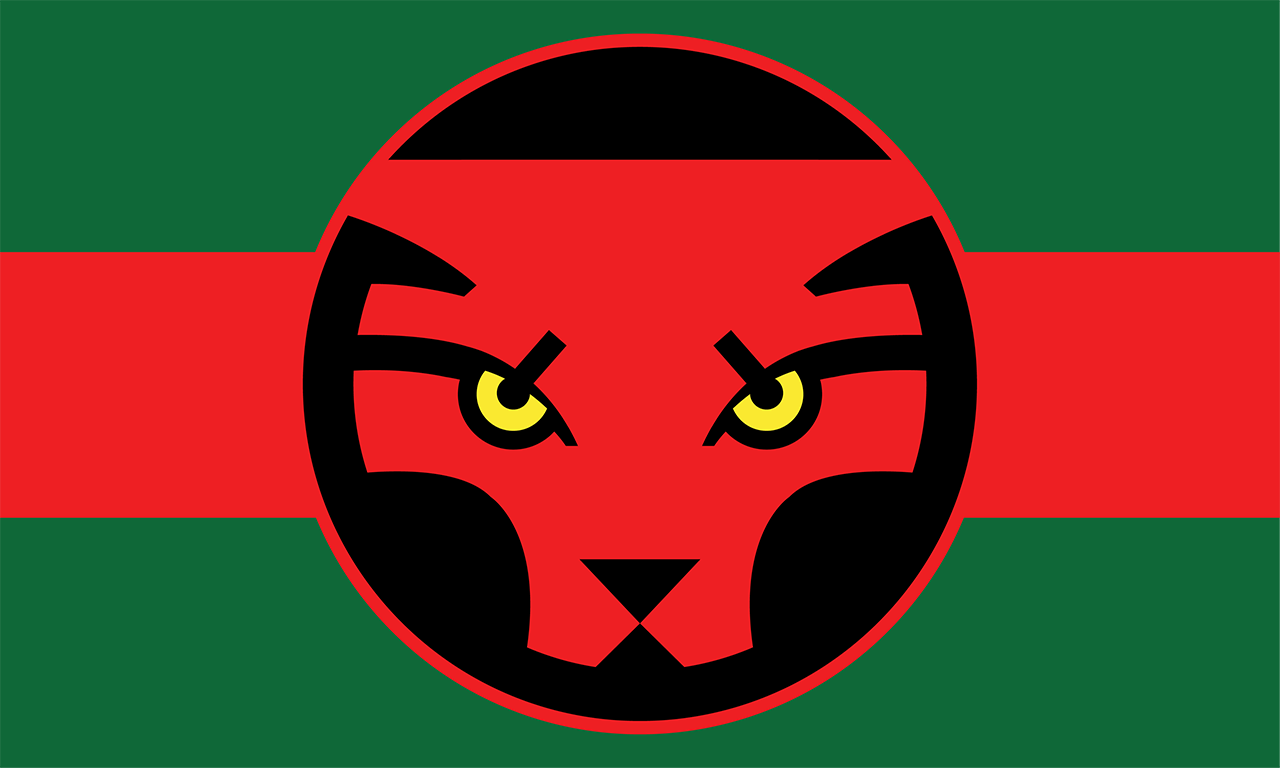 1280x768 Flag of Wakanda Wallpaper