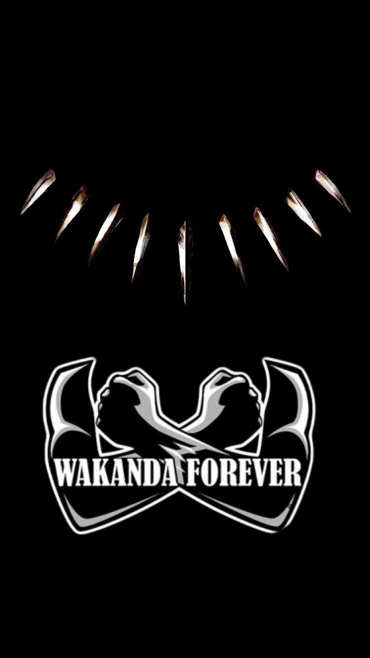 750x1334 Black Panther Wallpaper Wakanda Forever Free Download Wallpaper