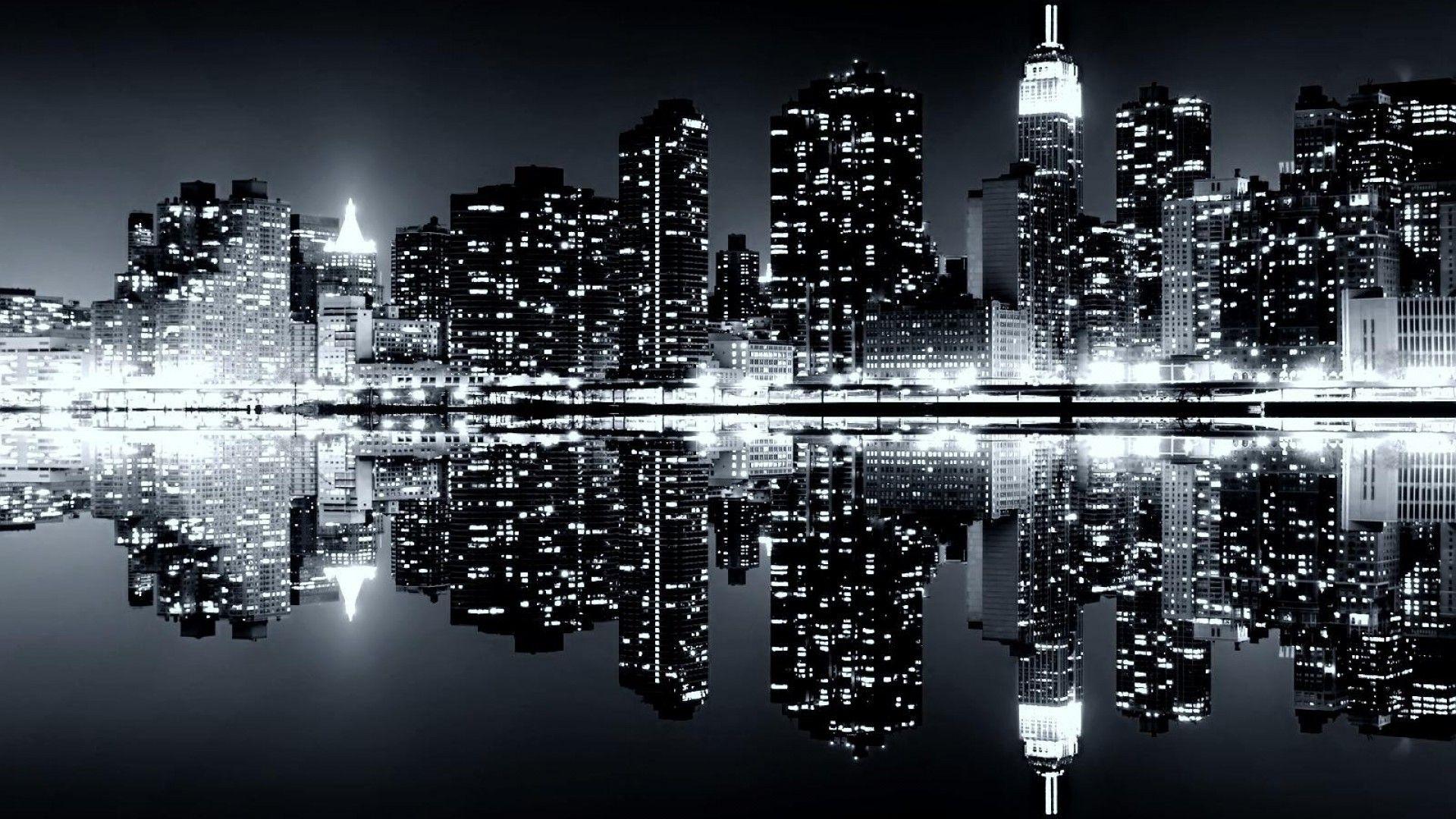 1920x1080 Cool Black and White Wallpaper