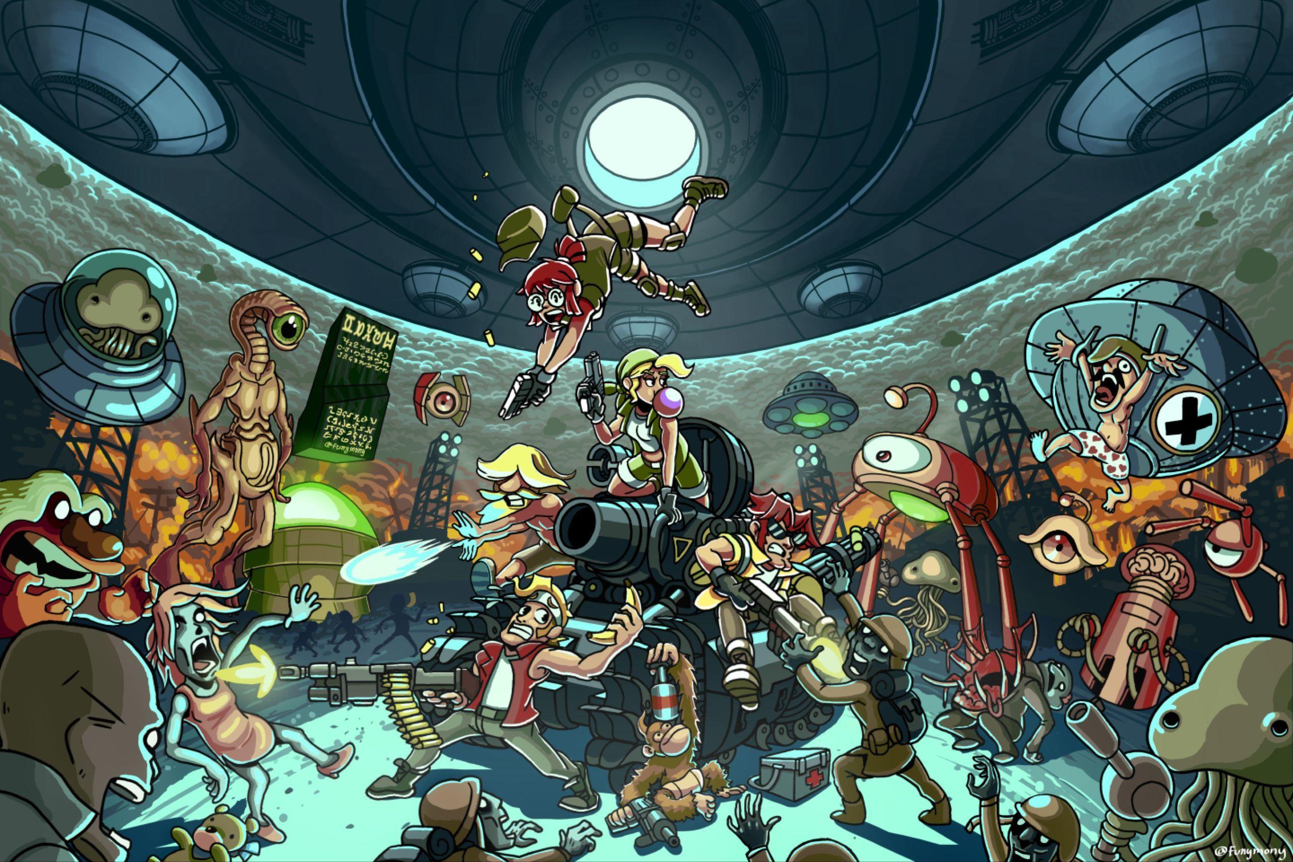 Metal Slug Wallpapers - Top Free Metal Slug Backgrounds - WallpaperAccess