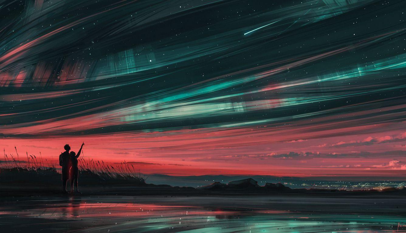 1336x768 Stars and You HD Laptop Wallpaper, HD Artist 4K