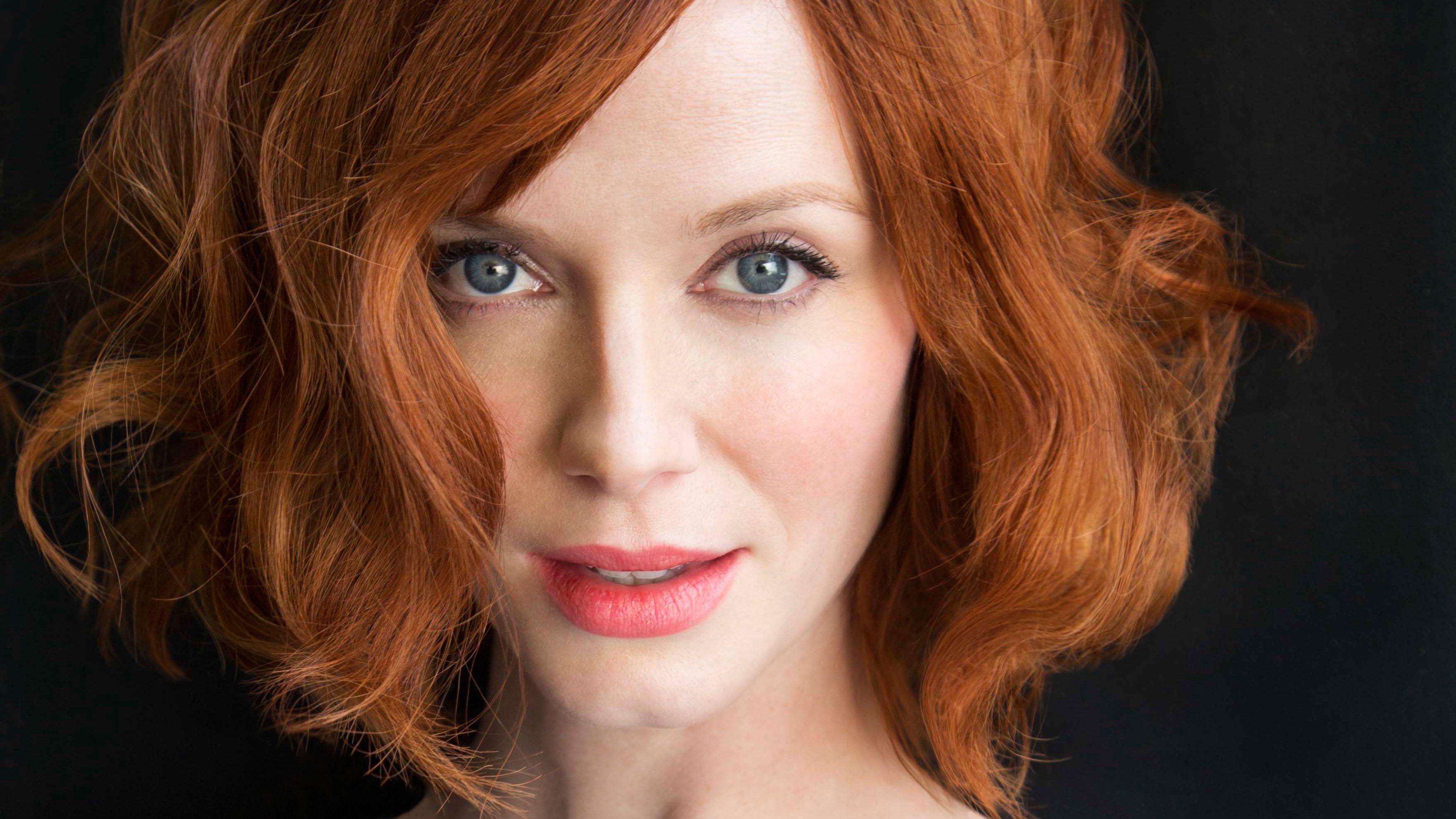 3516x1978 Christina Hendricks 4k, HD Celebrities, 4k Wallpaper