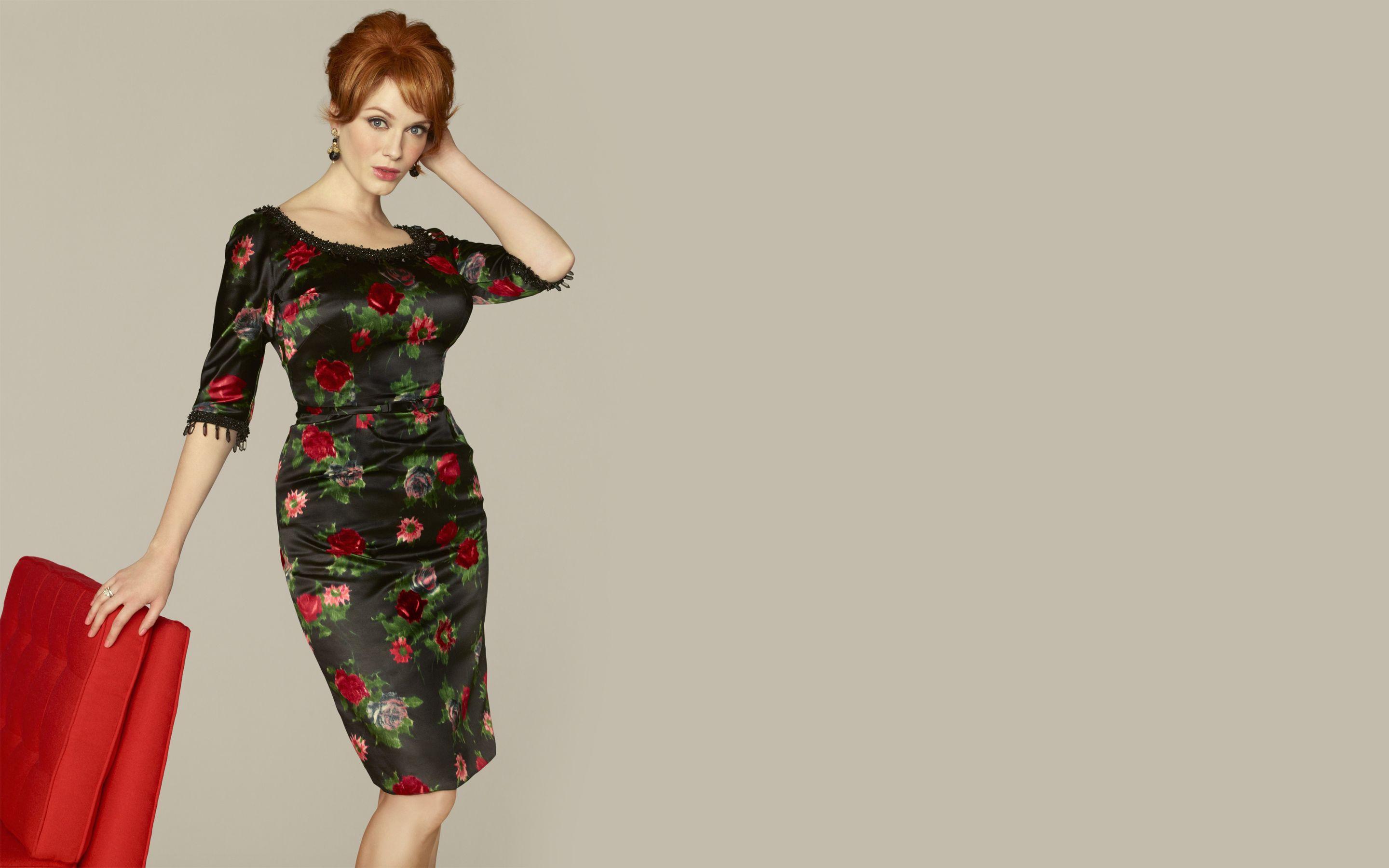 2880x1800 Christina Hendricks Widescreen Wallpaper 53169 2880x1800px