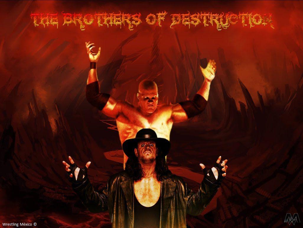 1026x770 Undertaker and Kane Wallpaper on .