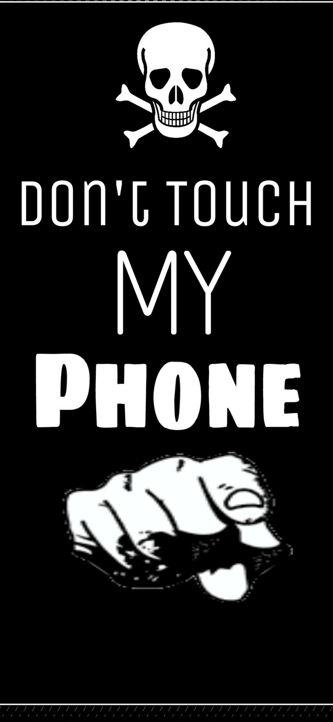 1125x2436 Dont Touch Wallpaper