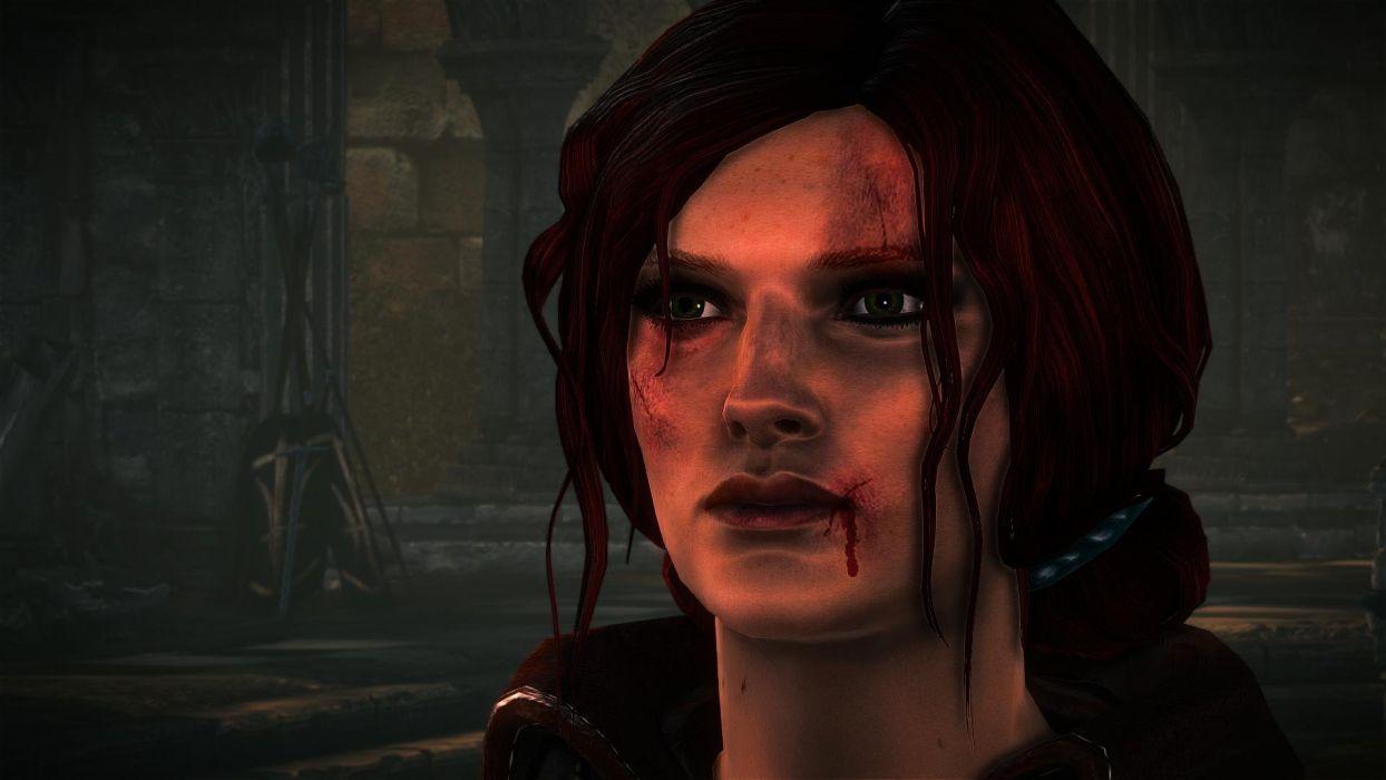 1244x700 The Witcher 2 Assassins of Kings Triss Merigold redhead