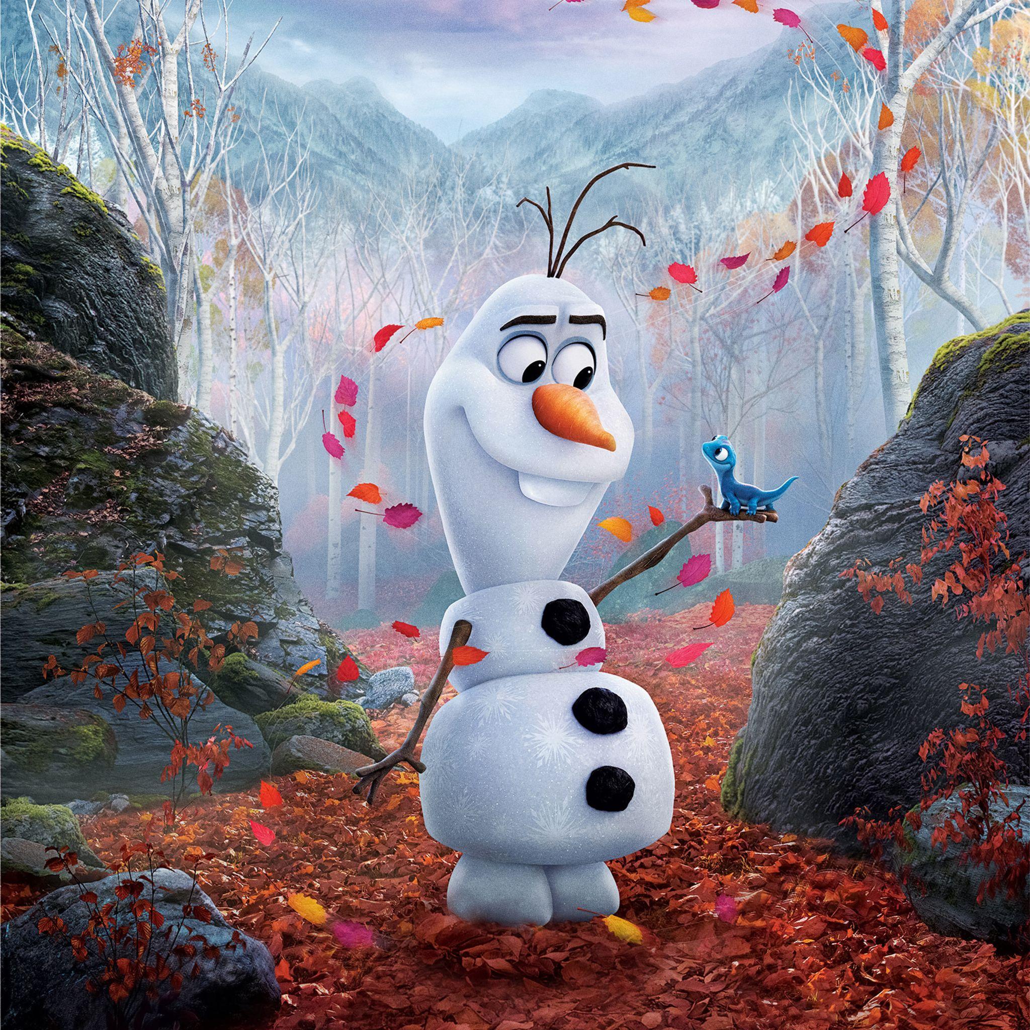 2048x2048 Olaf Frozen iPad Air Wallpaper, HD Movies 4K